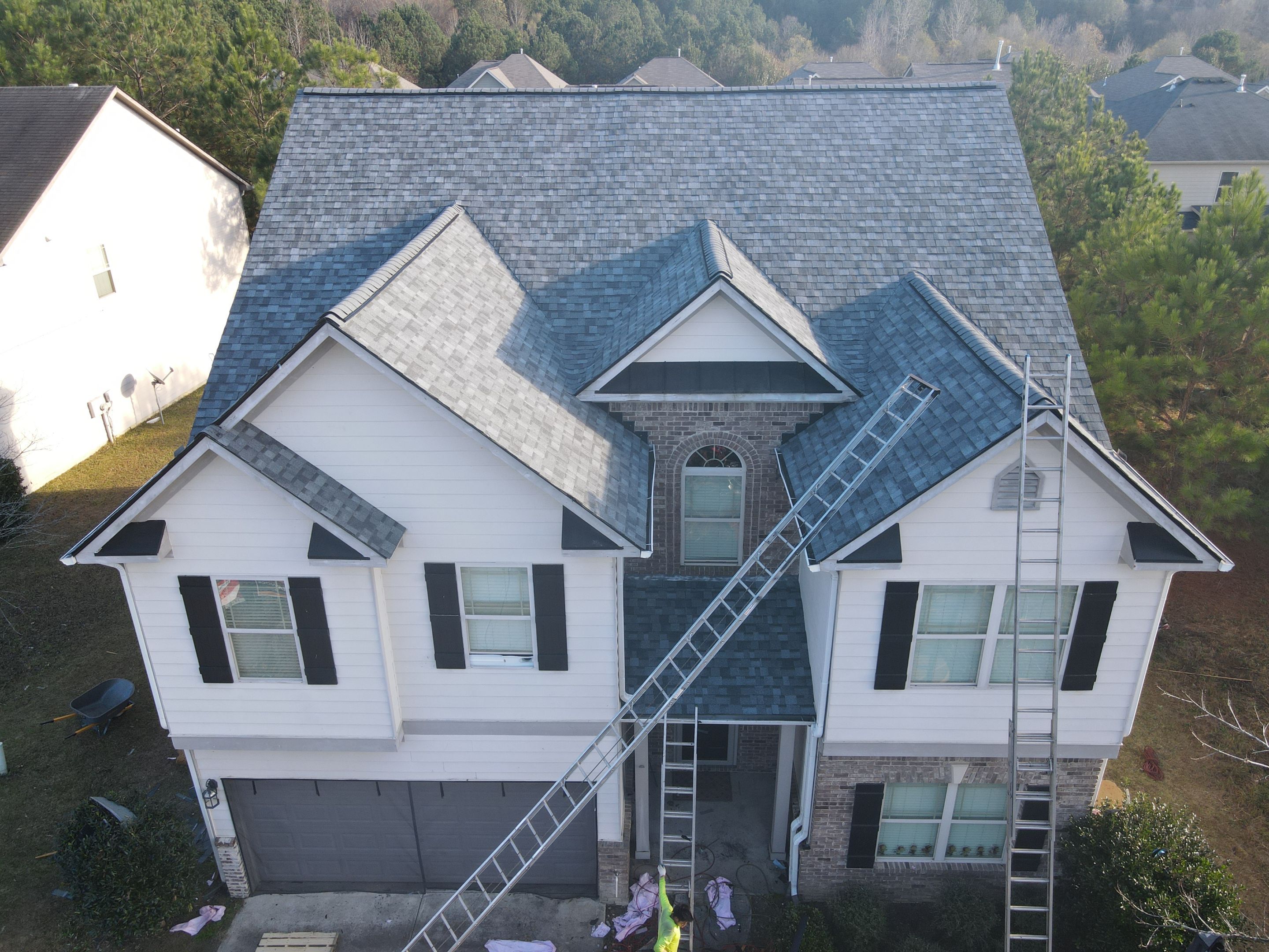 Residential Roofing Installation using Owens Corning by Inspector Roofing and Restoration
