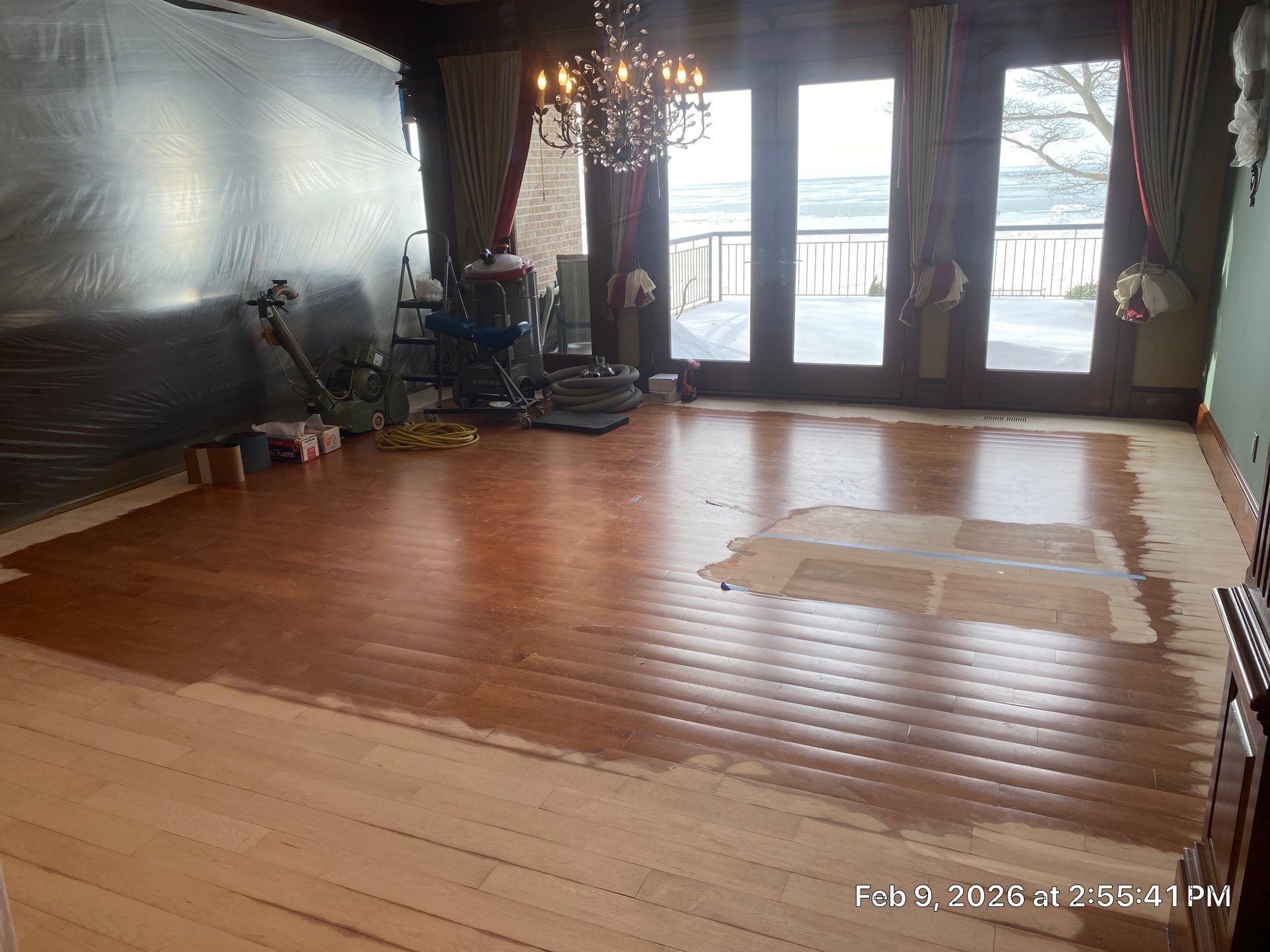 Glossy Maple Refinish! by RTBaldwin Hardwood Floors