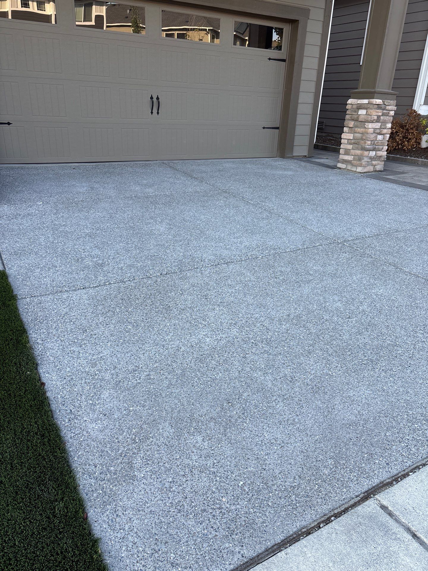Concrete Driveway Makeover | Snohomish  by Jireh Asphalt & Concrete Inc 