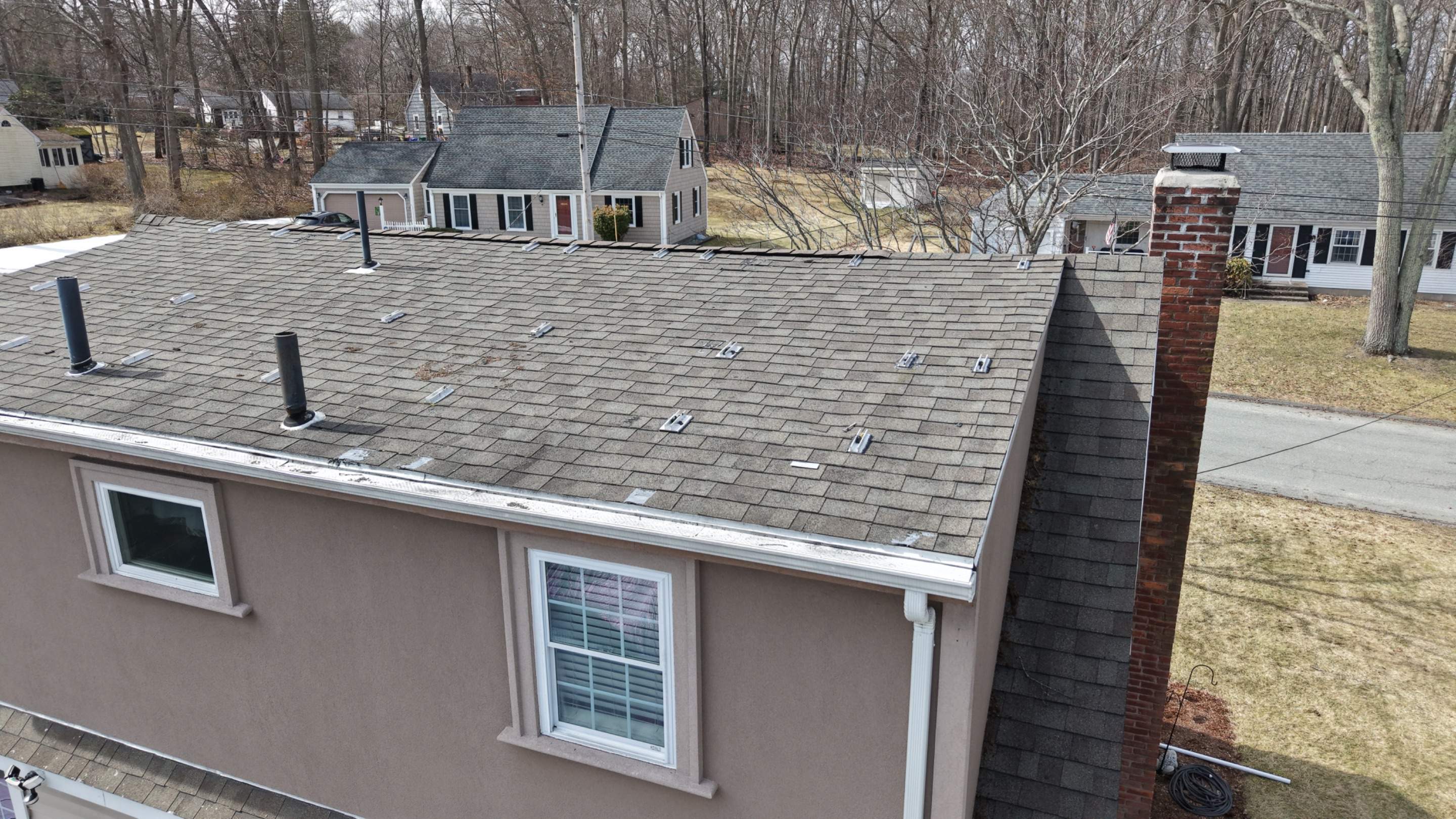 Solar Panel Removal & Full Roof Replacement – Owens Corning Duration, Desert Tan by JOHNNYS PRO