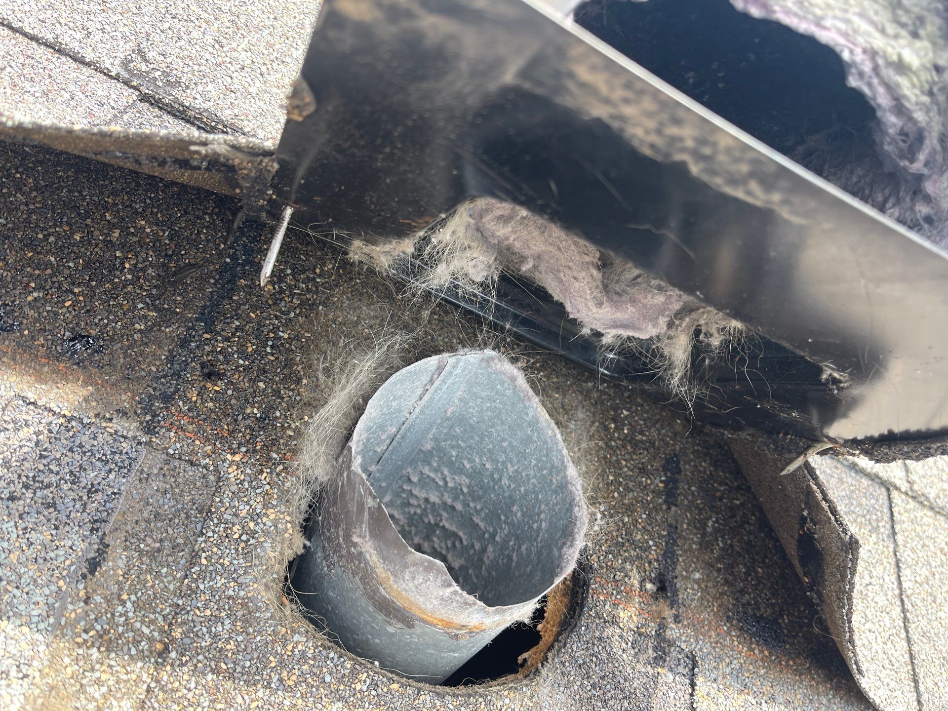 Hail Damage using Owen's Corning Duration (Lifetime) Shingles by Roof Repair Company