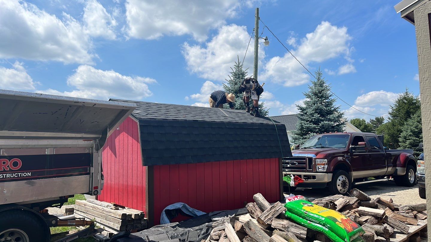 Residential Roofing Installation using GAF Timberline HDZ Charcoal by Nitro Roofing and Construction