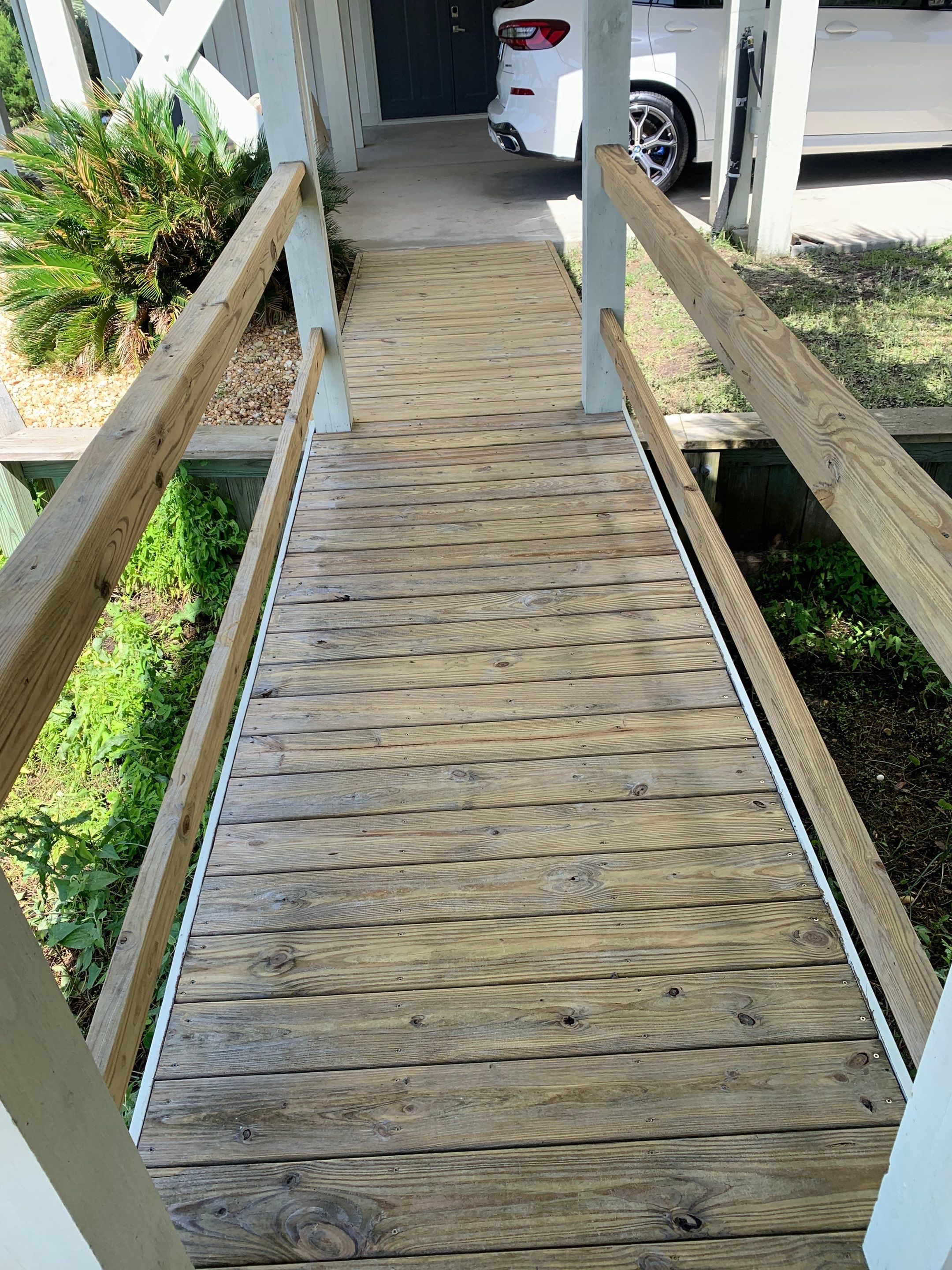 Dock, decks and carport using wood and concrete sealer by DuraSeal