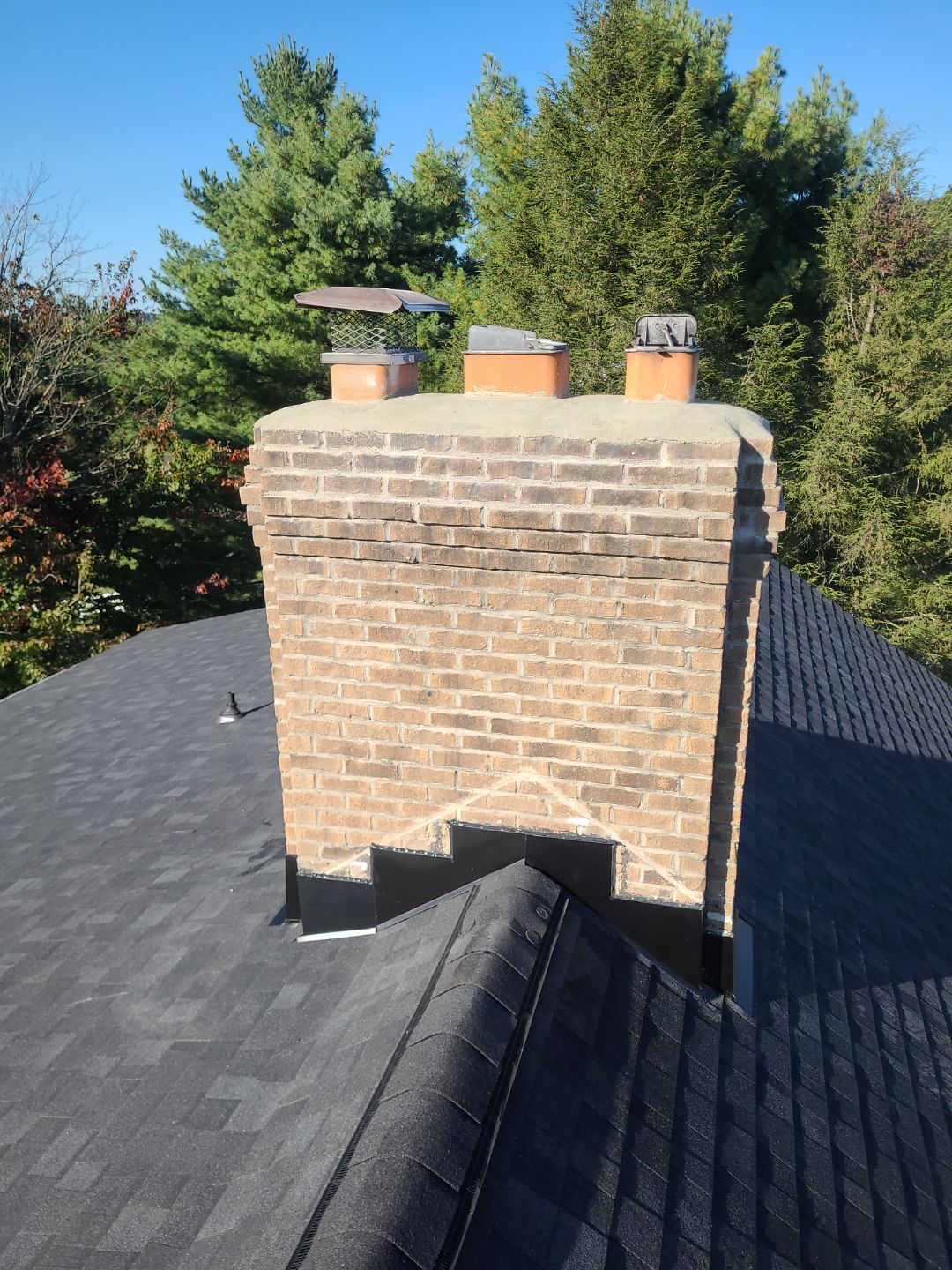 Full Roof and Chimney Restoration with Seamless Gutter Upgrade in Glen Rock, PA by Bealing Roofing & Exteriors