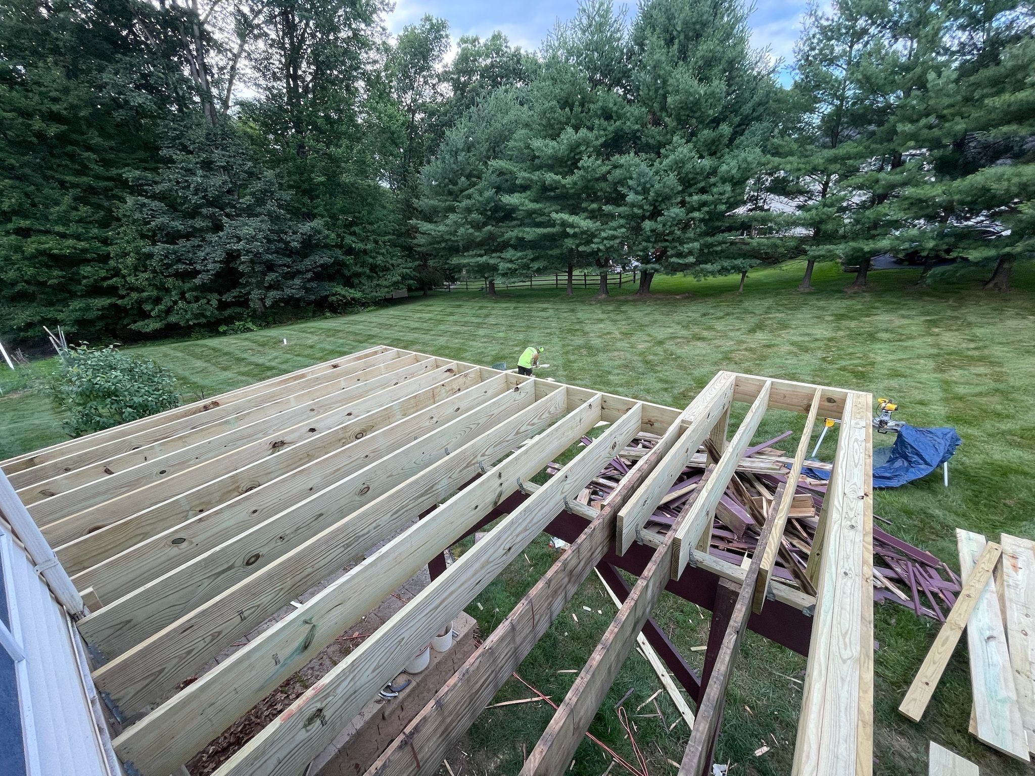 New deck in Raritan Township, New Jersey by deck guardian