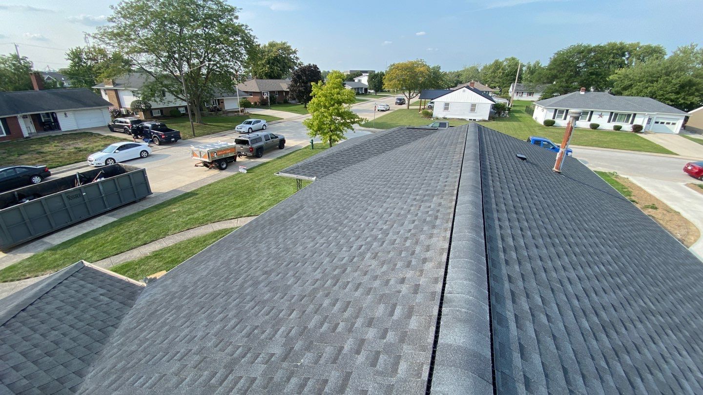 Residential Roofing Installation using GAF Timberline HDZ Charcoal by Nitro Roofing and Construction