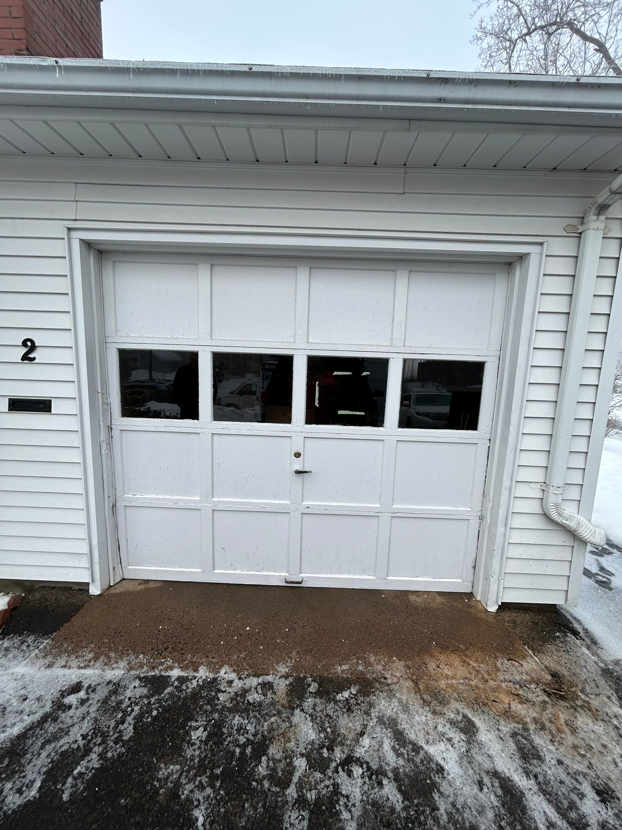 Garage Door Replacement & Modern Upgrade by DiGiorgi Roofing and Siding Inc