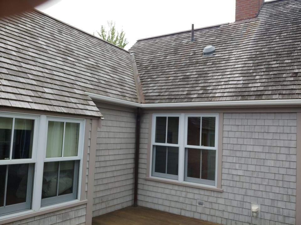 Gutter Installation using 4x5 FiberGlass Gutter by Gutter Pro Enterprises