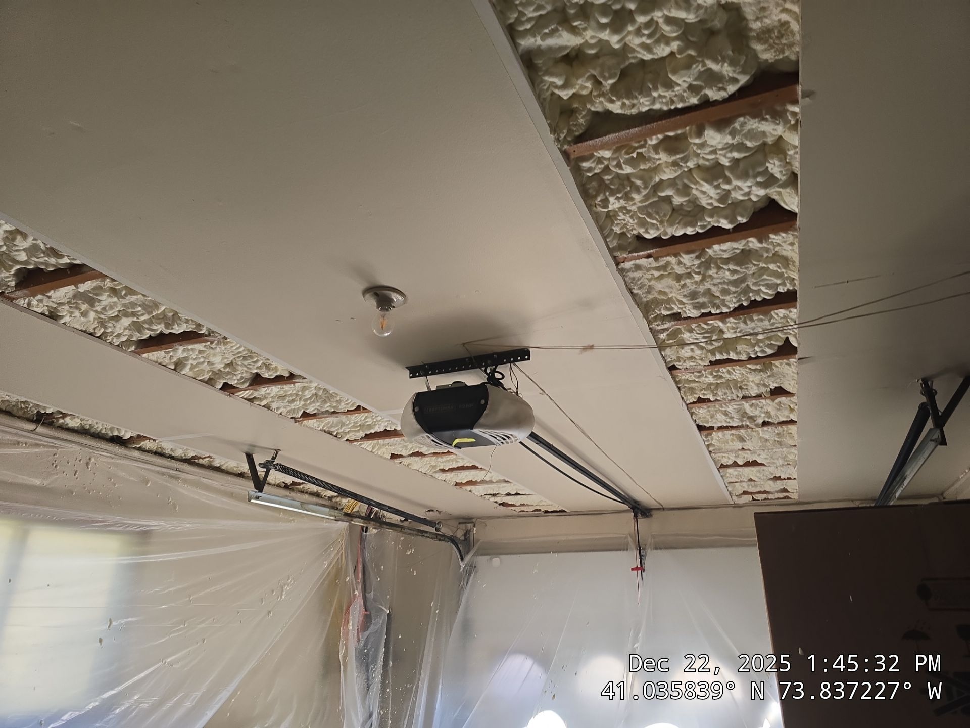 Exterior Walls Using Closed-Cell Spray Foam by NYS Foam & Energy