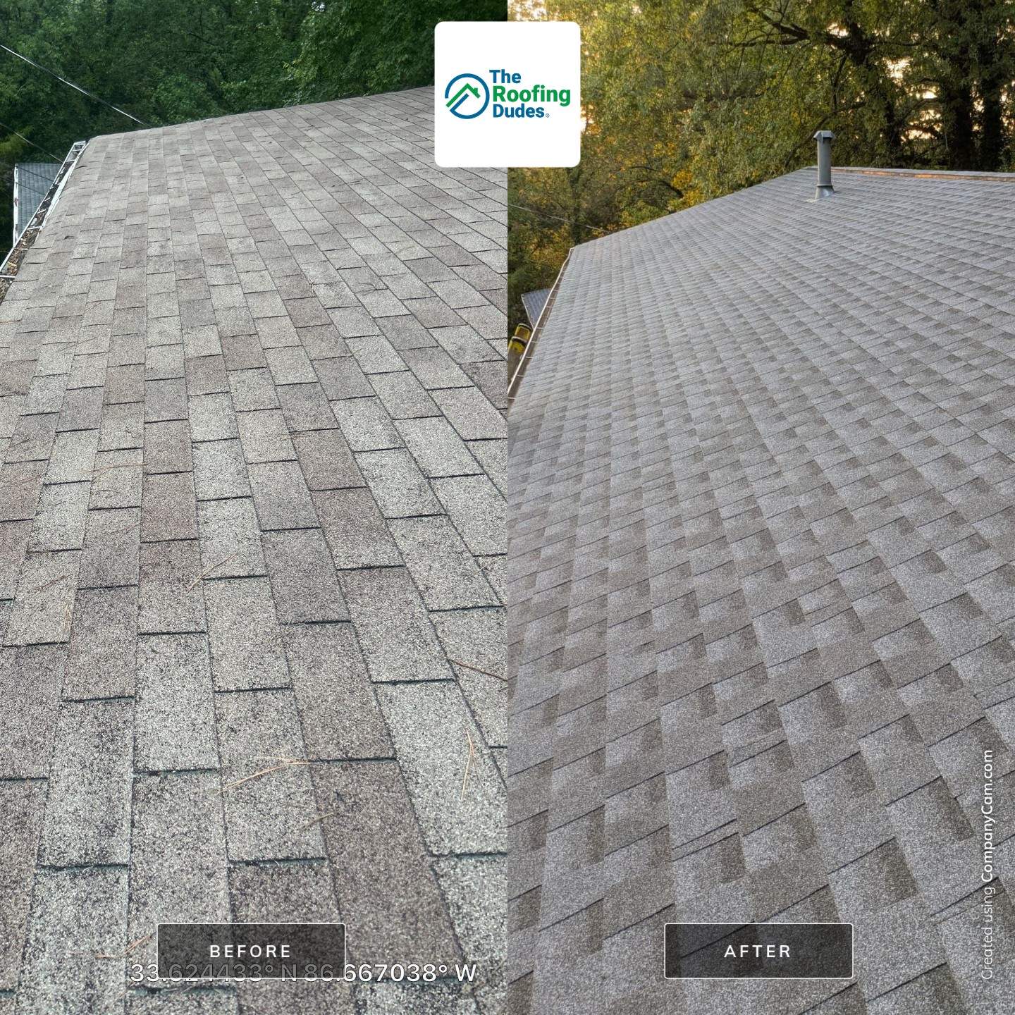 Shingle Replacement in Birmingham by The Roofing Dudes