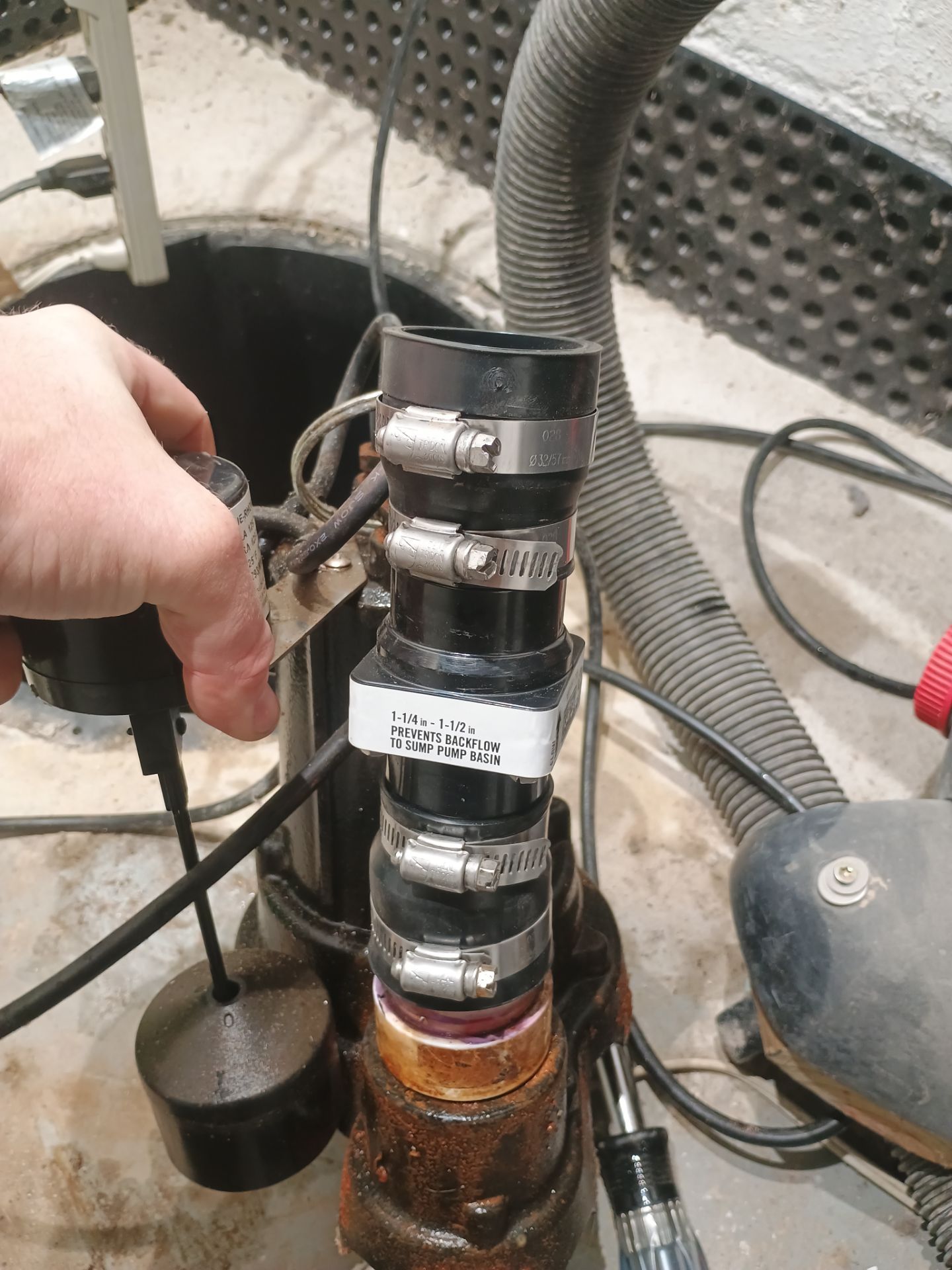 Completing the Connection for Lisa's Drain Tile System by Waterproofing Northeast