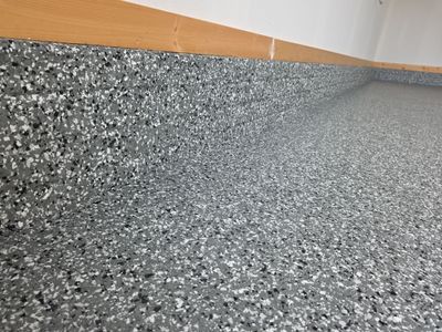 Garage Transformation with Wombat Flake!