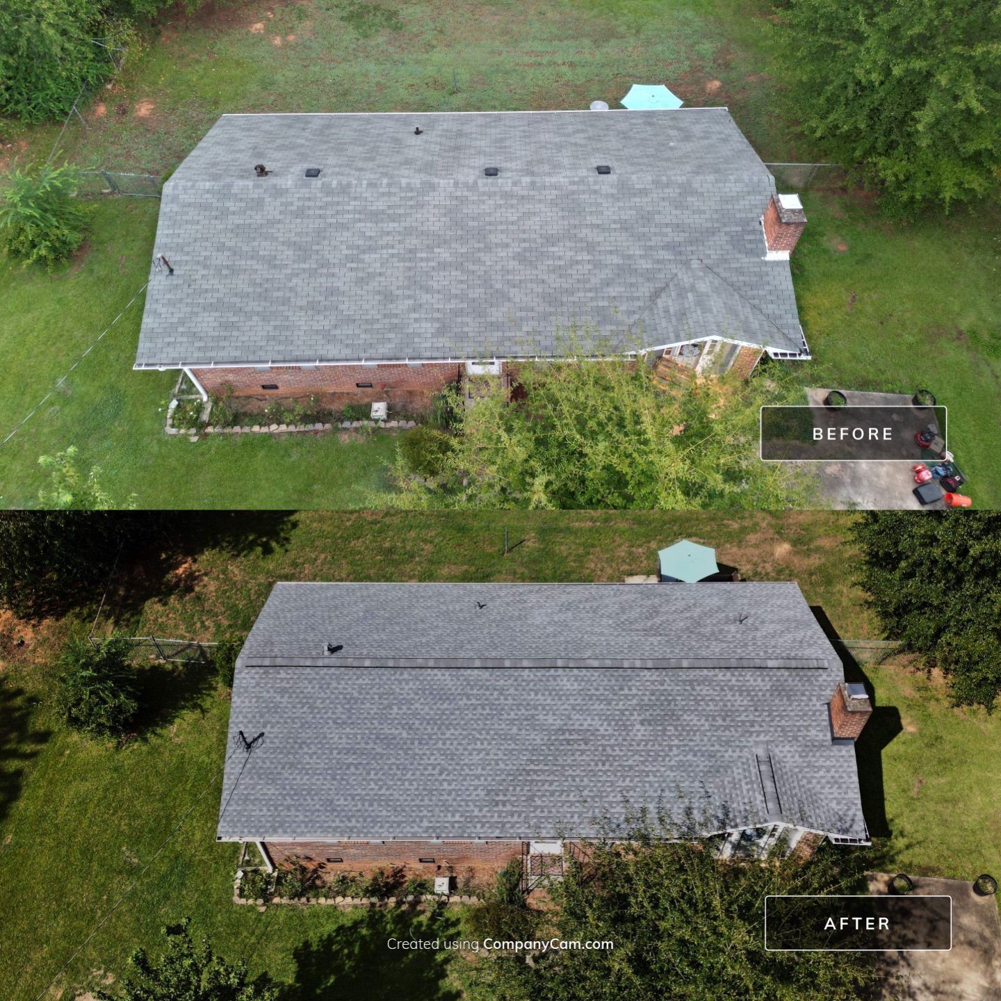 Roof replacement and Gutters Guards Installation  by Deerfield Roofing LLC