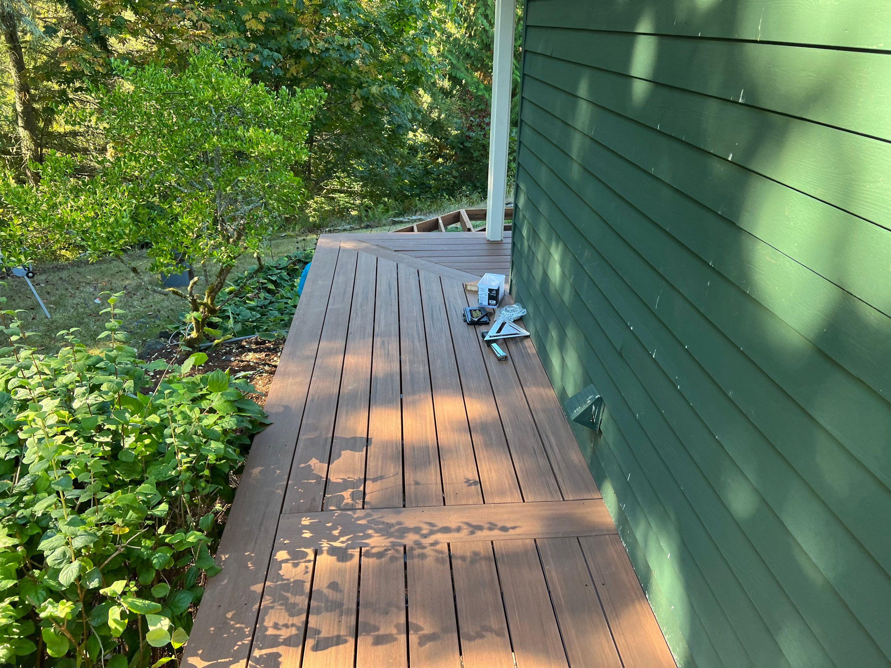 Vashon Deck Resurface by Alki deck builders 