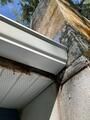 White 6-Inch Gutters and Leaf Guard Installation in Fort Myers FL by Gutter Professors