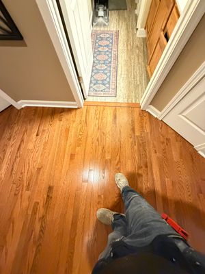 From carpet to prefinished hardwood
