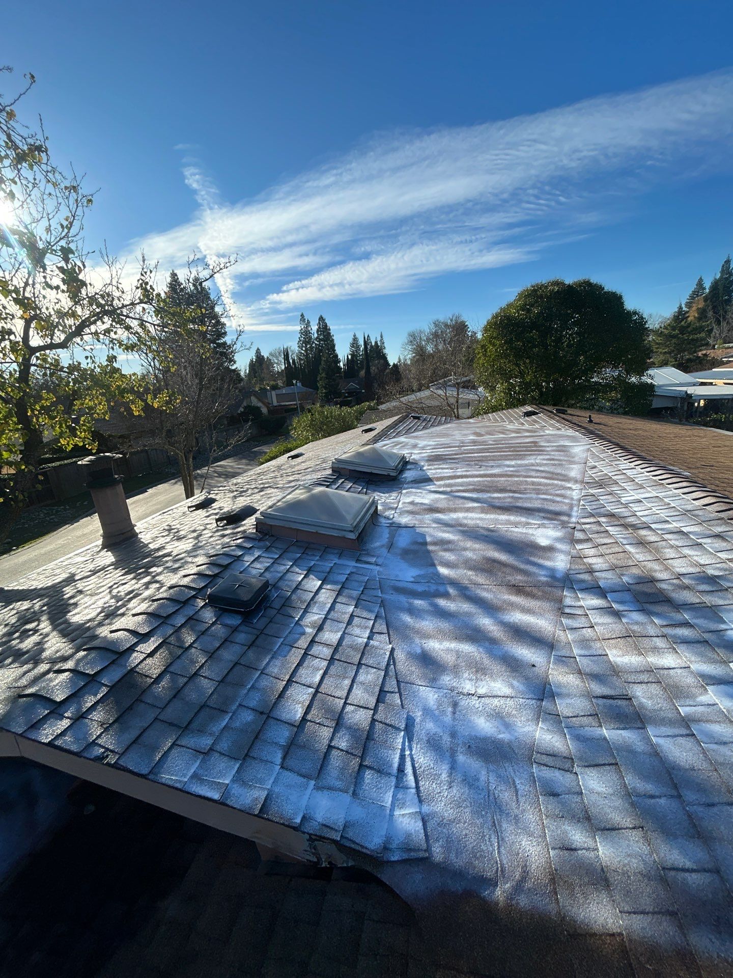 Roof Rejuvenation using Roof Maxx Treatment by Roof Maxx of Folsom