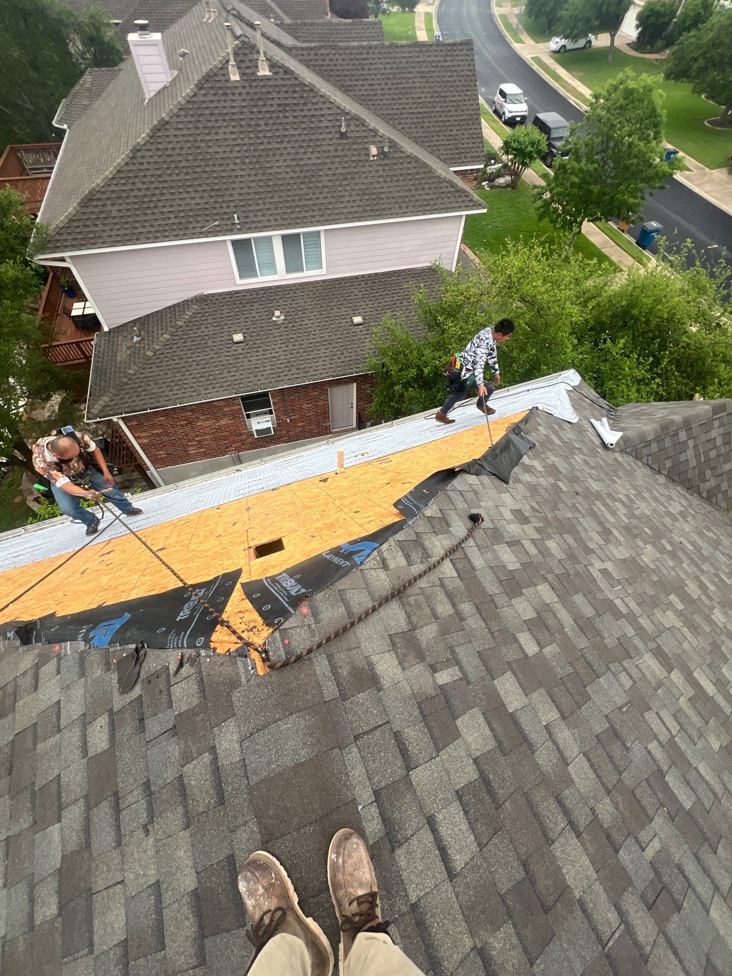 Project in Austin by Rhino Roofing and General Contracting, LLC