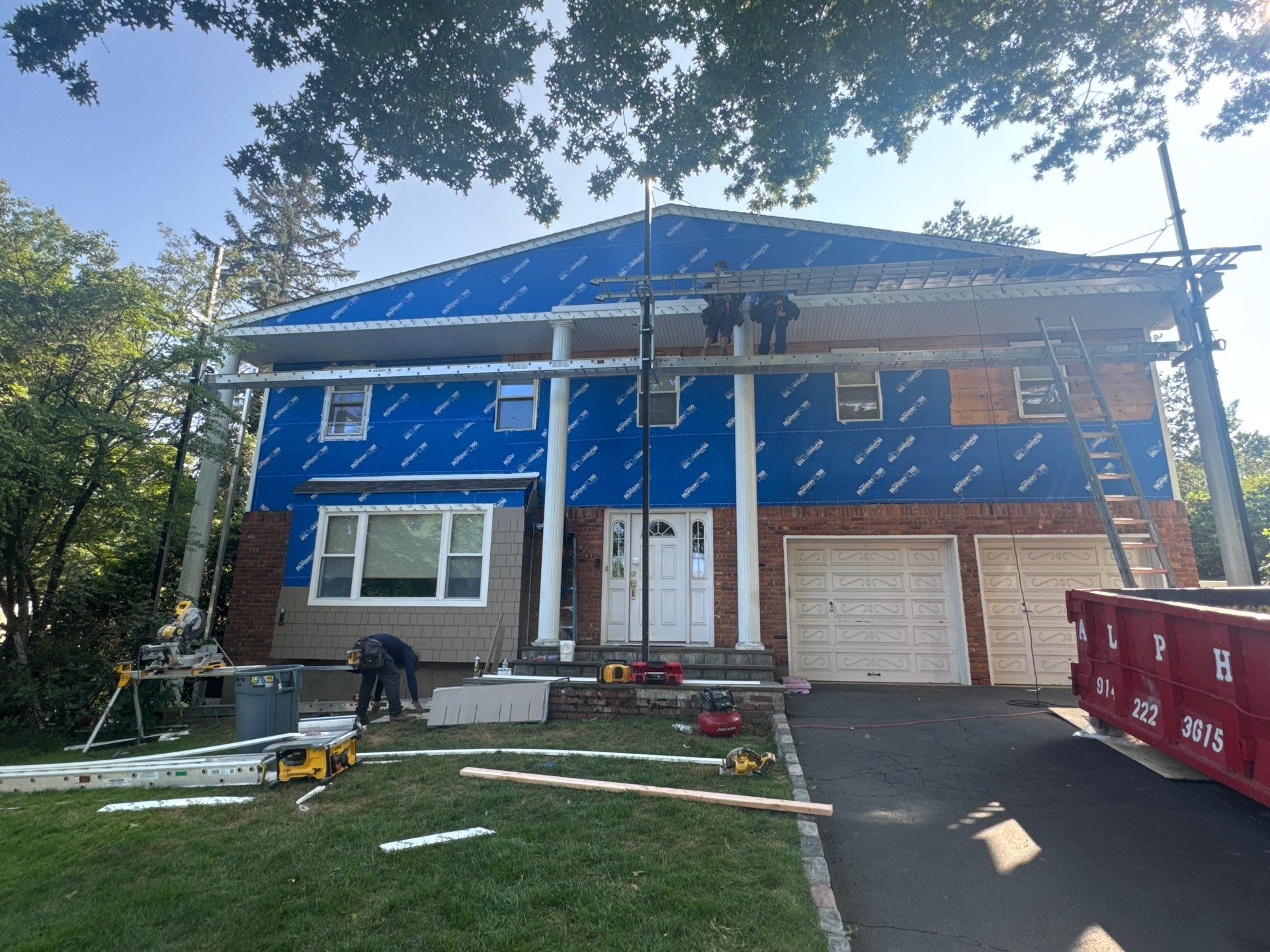 Full House Remodel, White Plains, NY  by Ideal Siding 