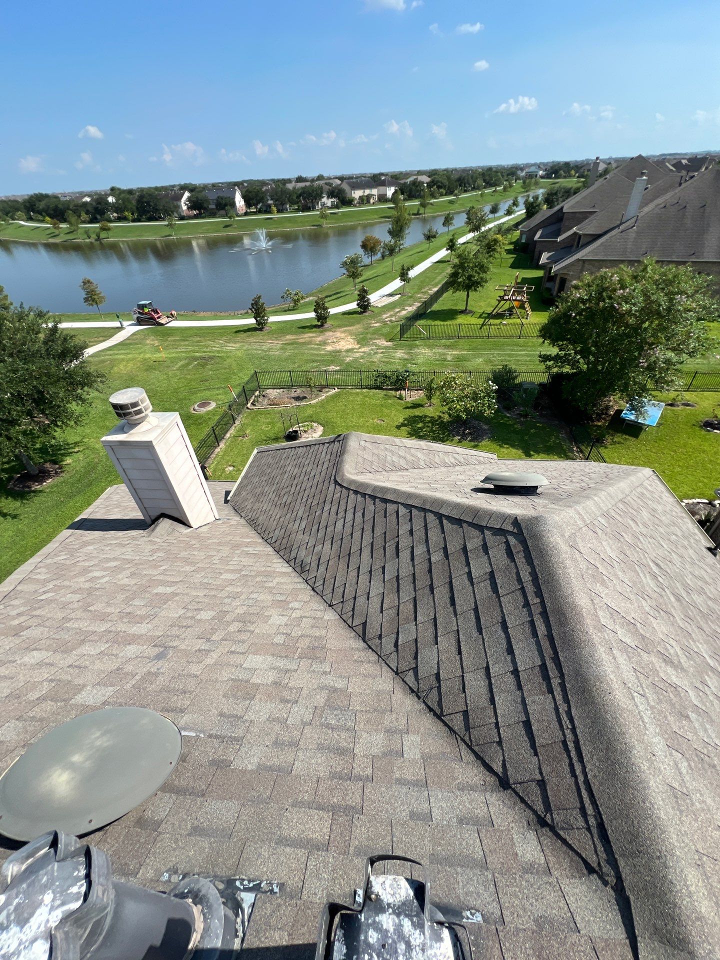 Hail Damage using Owen's Corning Duration (Lifetime) Shingles by Roof Repair Services LLC