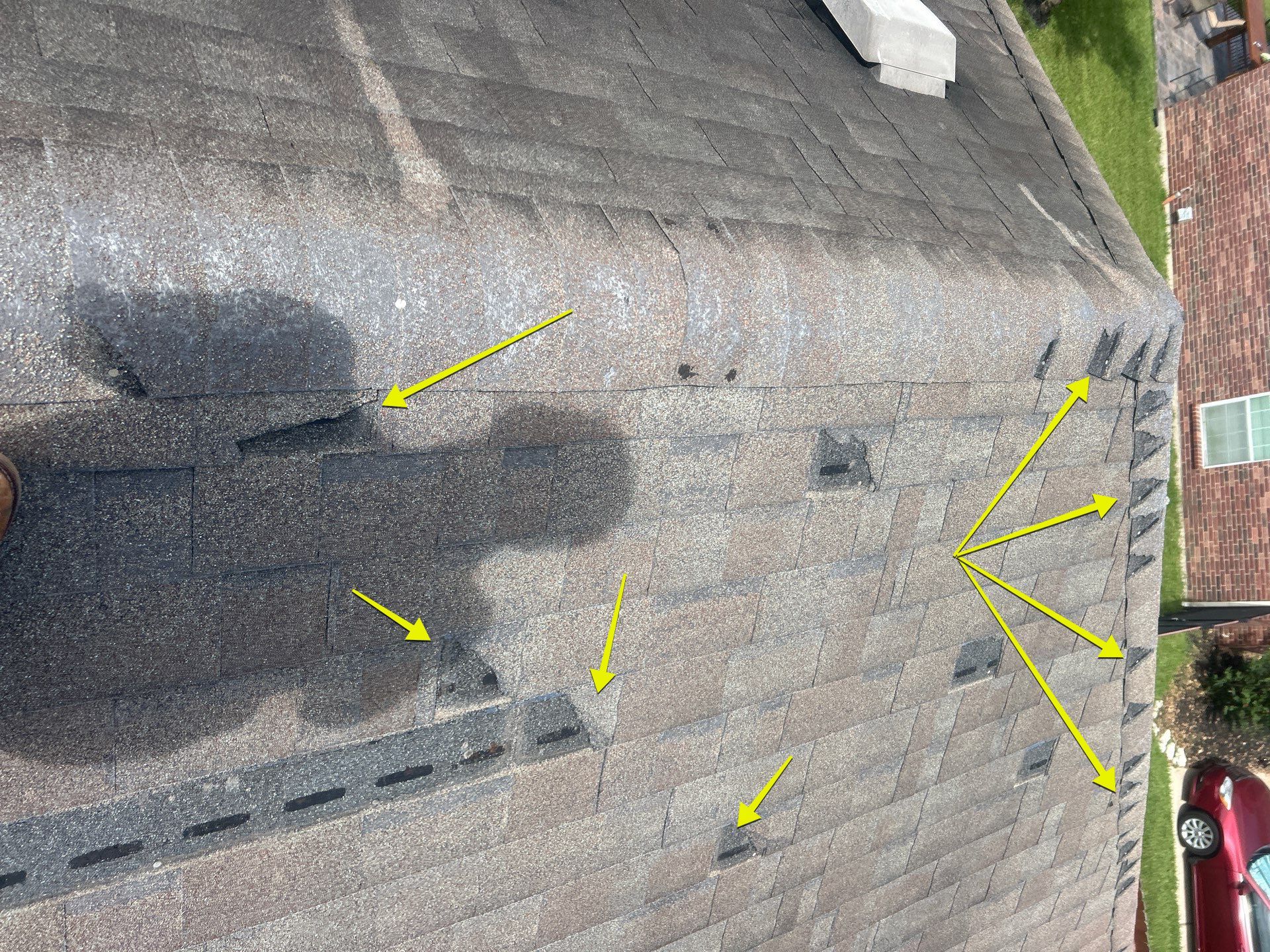 Residential Roofing Repair using Owen's Corning Duration (Lifetime) Shingles by Roof Repair Company
