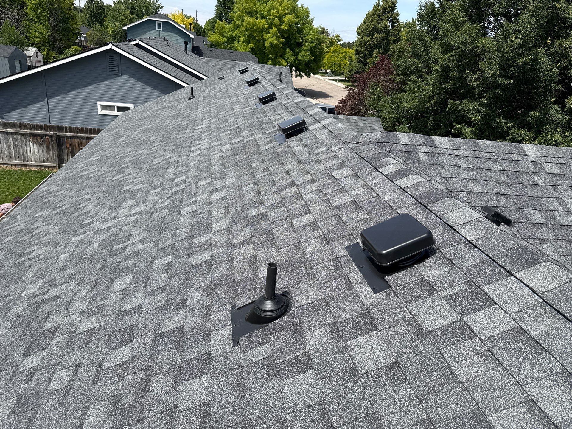 Full Residential Roof Replacement in Kuna Featuring Architectural Shingles by Olive Roofing