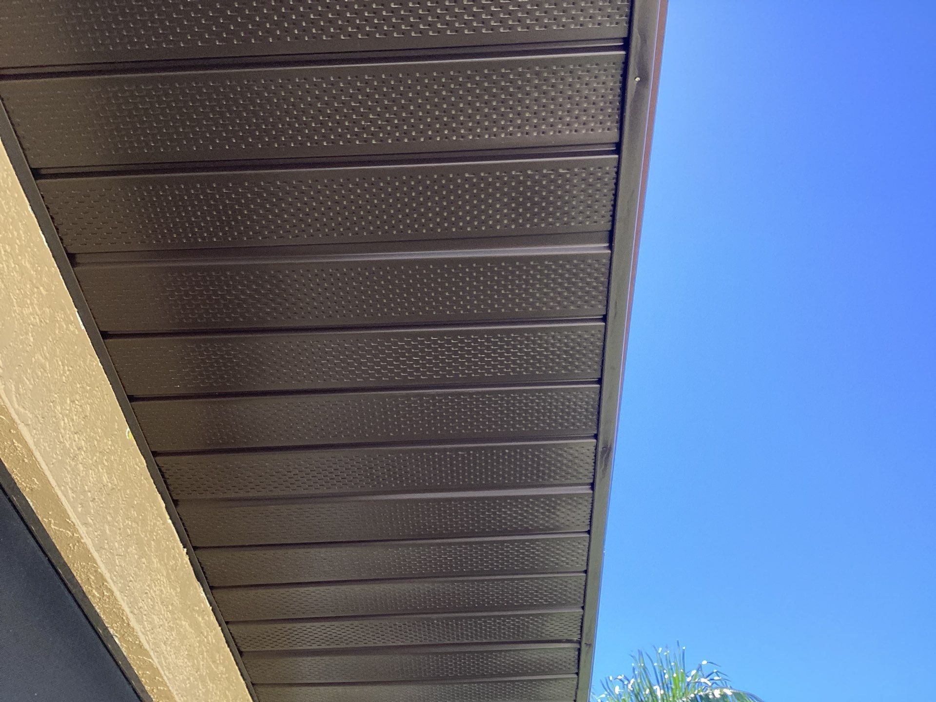 Musket Brown Gutter Installation and Soffit Fascia in Cape Coral FL by Gutter Professors