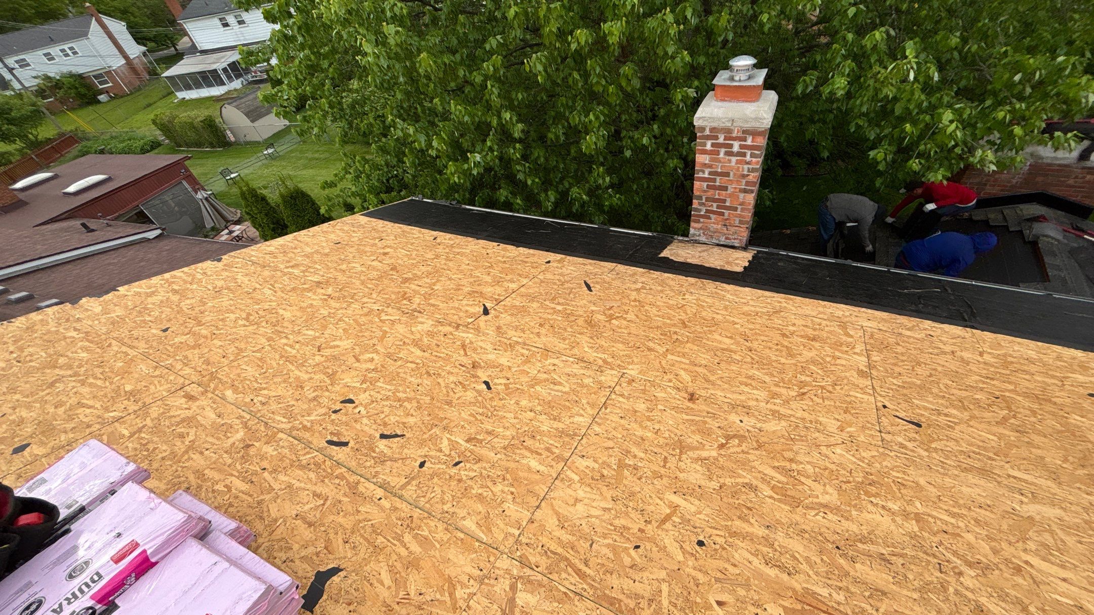 Roof Replacement using Owens Corning Estate Gray by 180 Contractors