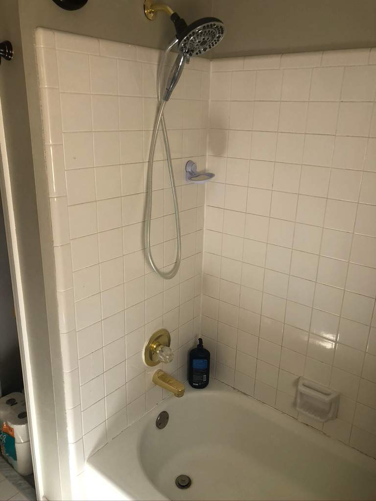 Russet Master Bath by Pillar and Pine