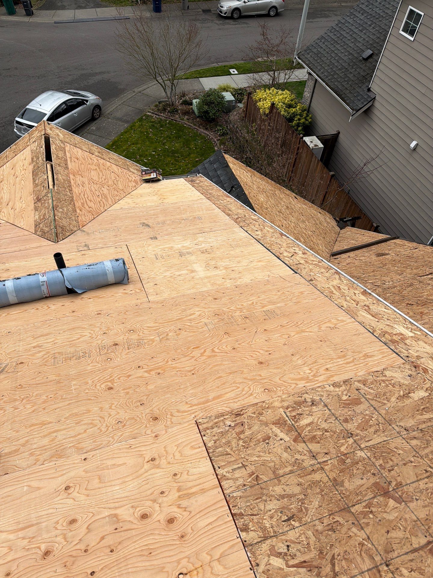 Residential Roofing Installation using GAF HDZ Shingles by Roofing Formula LLC