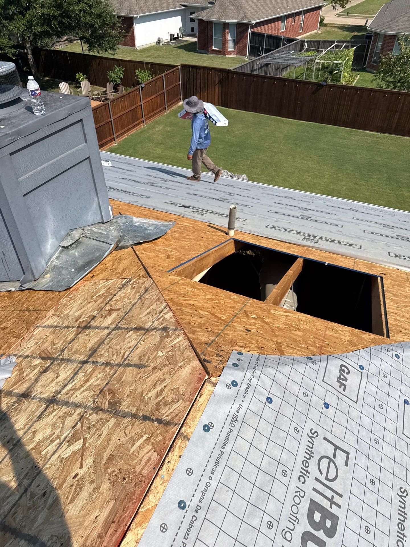 Project in Murphy by Zeus Exteriors