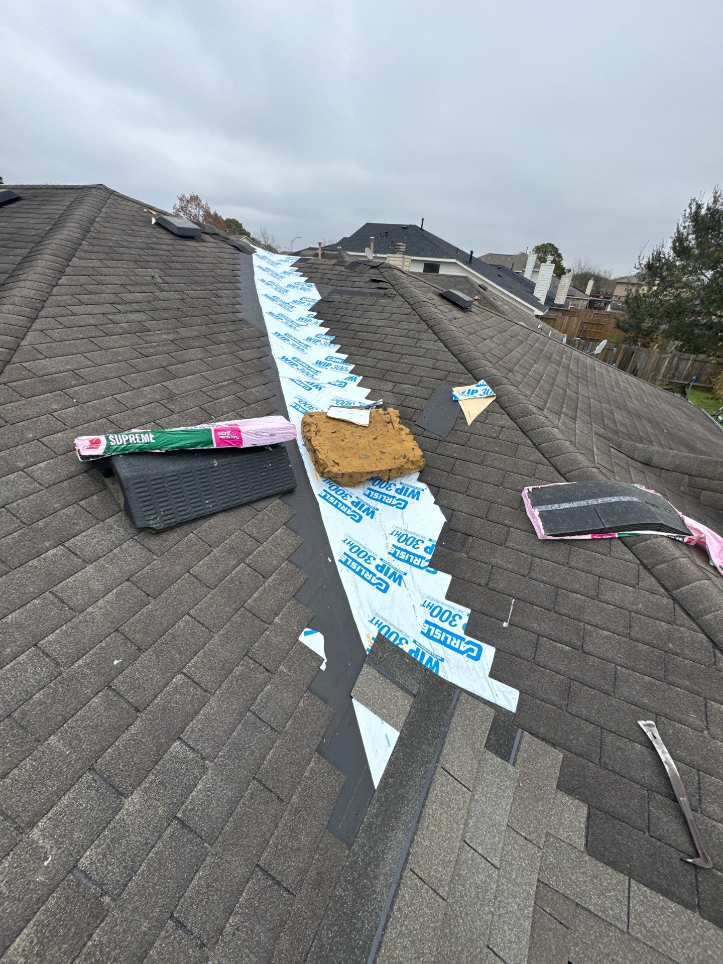 Project in Richmond, TX by Associates Roofing Unlimited 