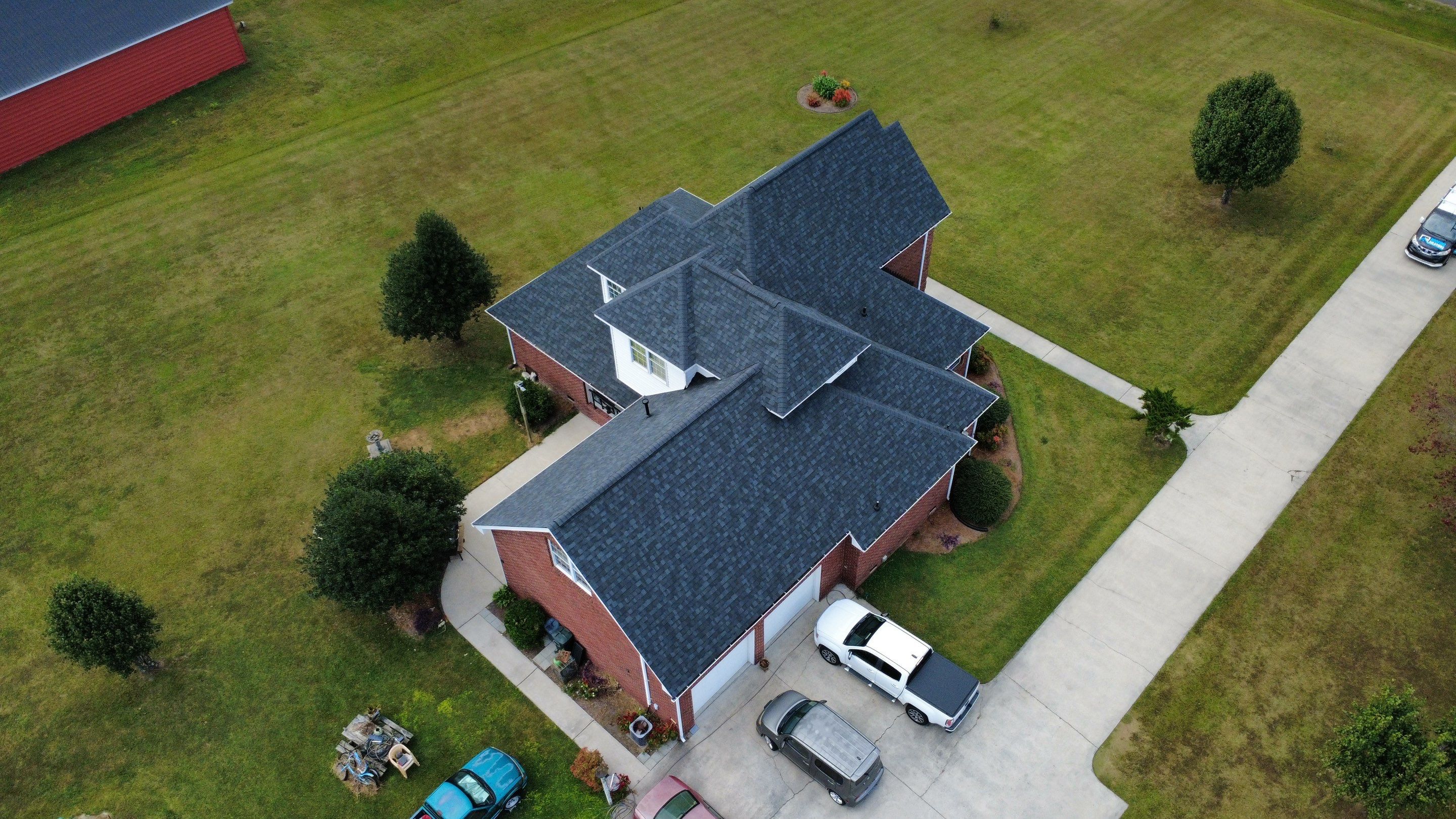 Roof Replacement Project in Greenville by Roofing Solutions