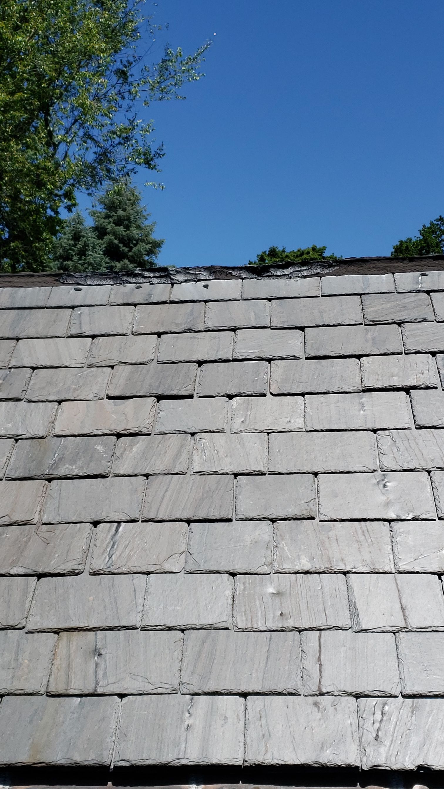 Slate repair in Guilford by Roof Right Inc