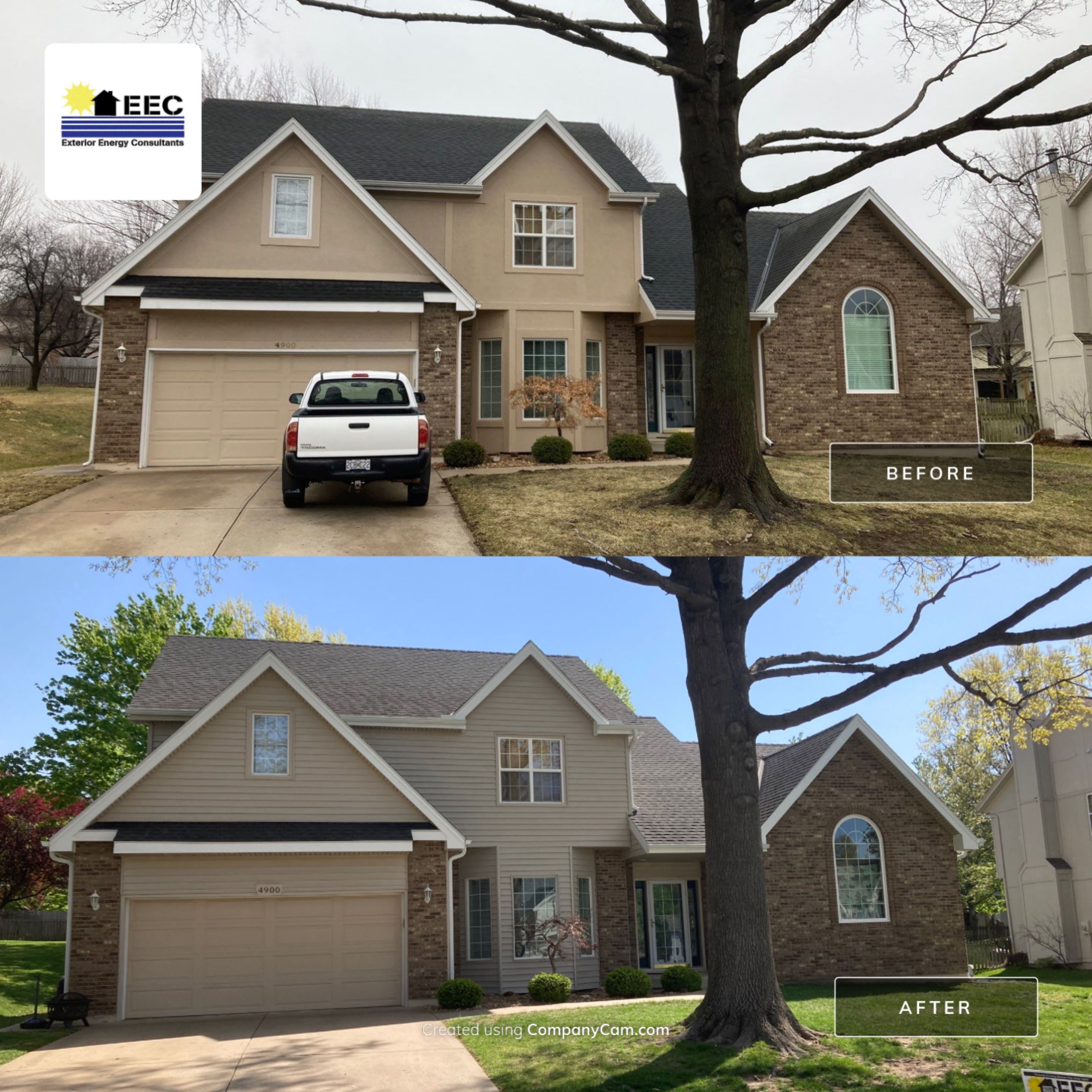 Siding Installation using Market Square by EEC  Windows, Siding & Roofing 