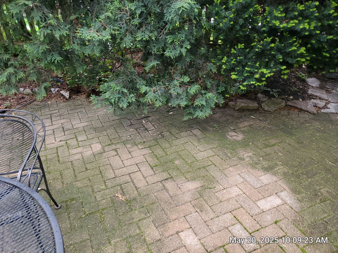 Brick paver cleaning  by Northern Power Washing LLC.