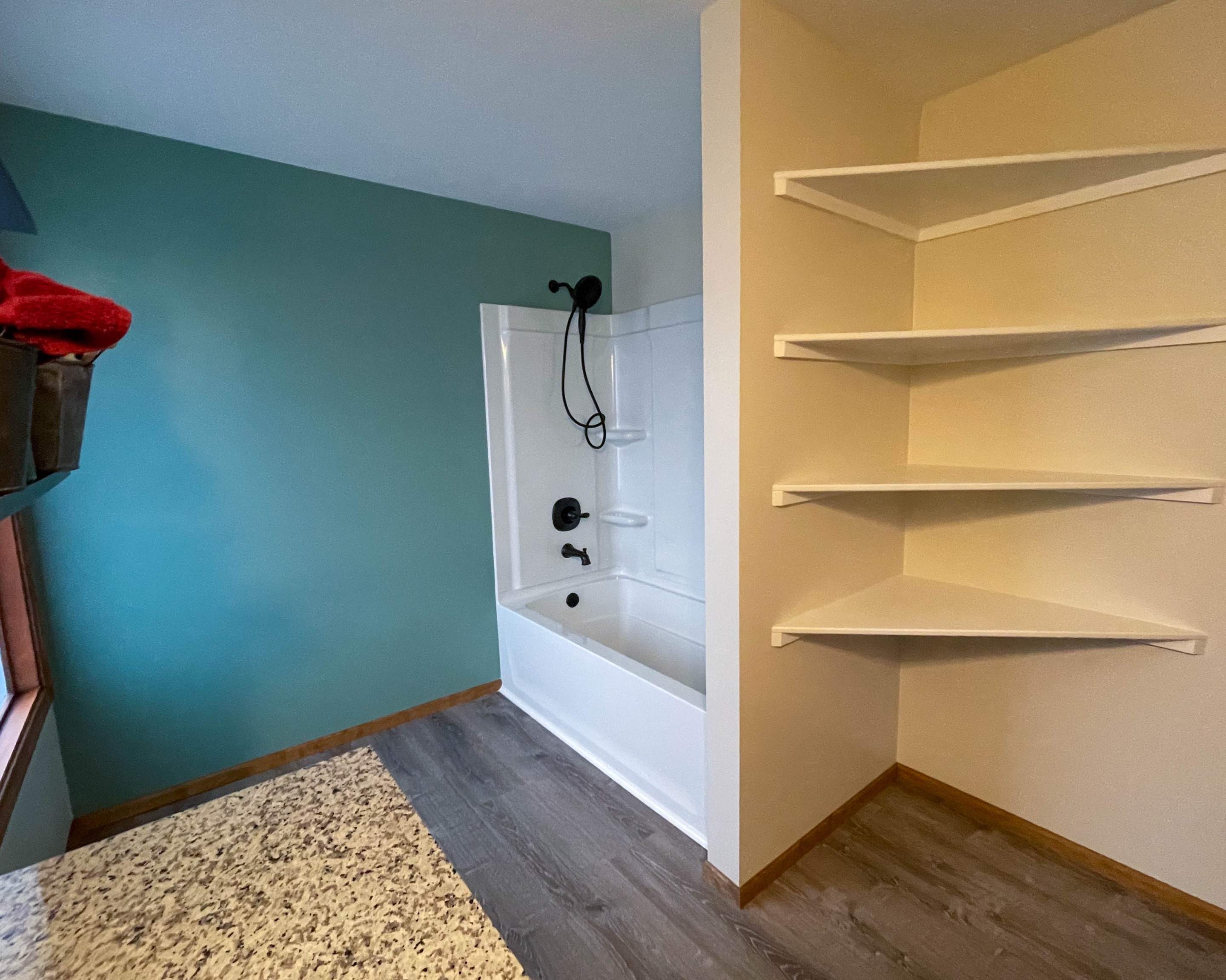 Bathroom Remodel using Shower Kit by Villegas Remodeling, LLC