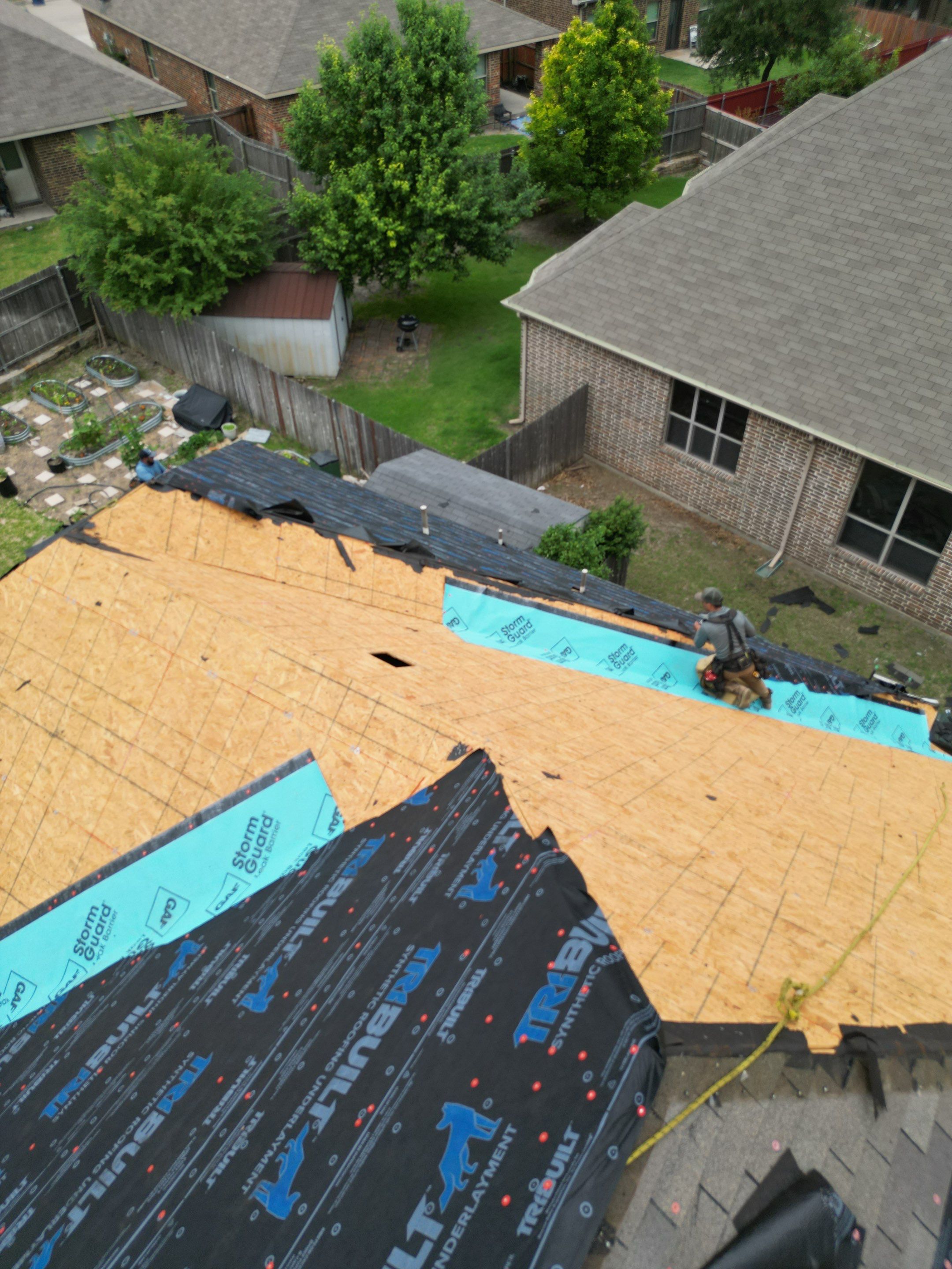 Project in Forney by Rhino Roofing and General Contracting, LLC