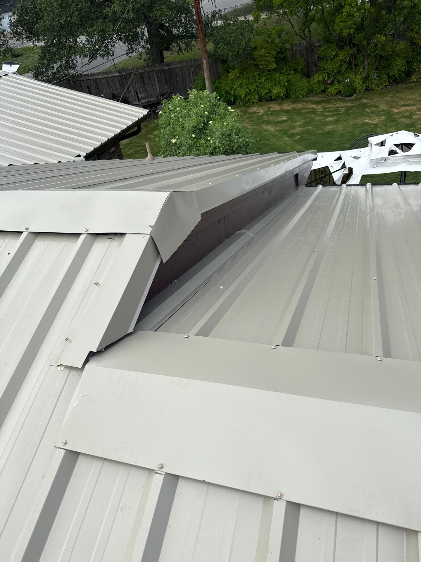 Residential Metal Roof Replacement and Custom Fascia Repair in Kerrville by Rich the Roofer LLC