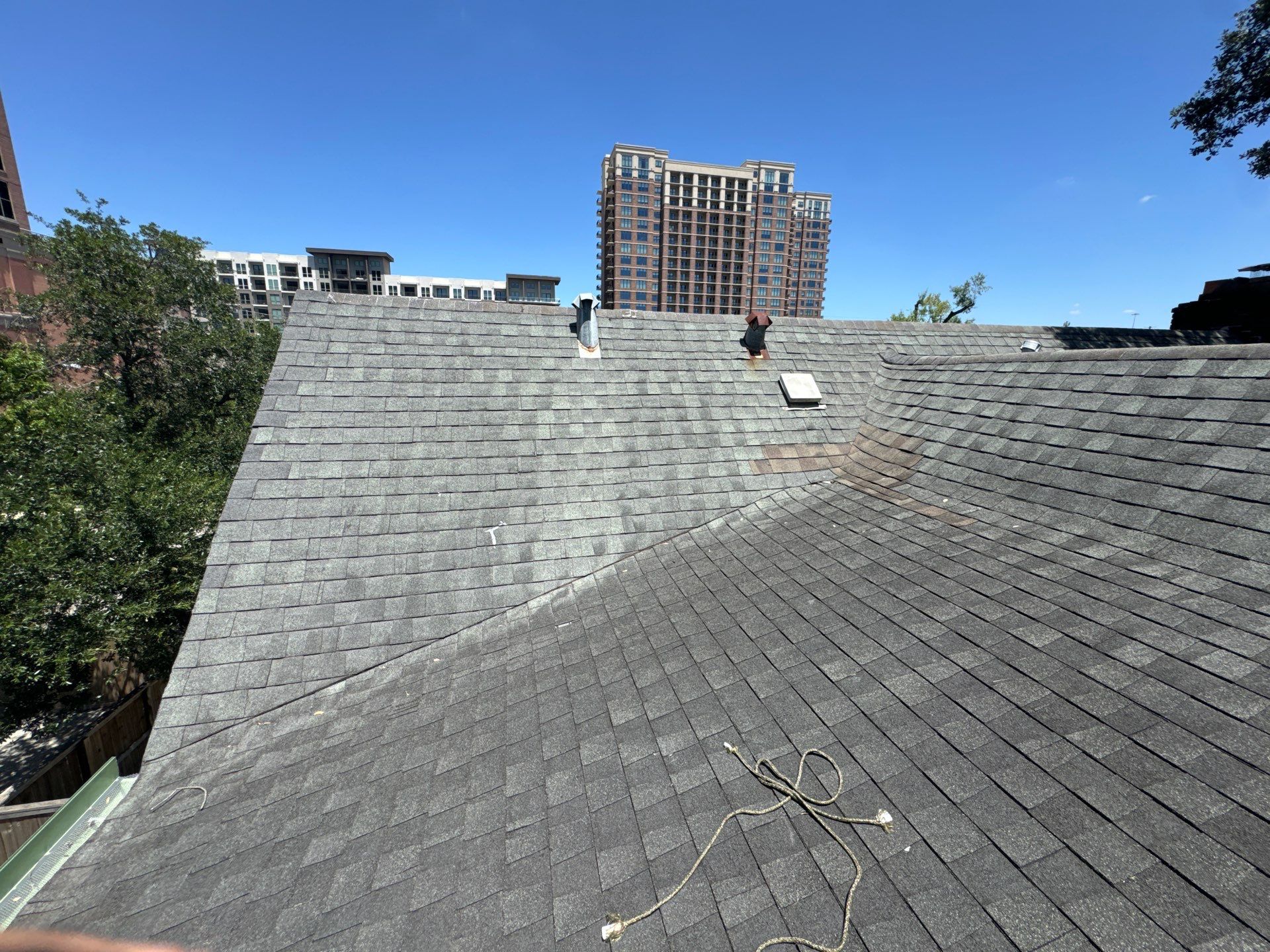 Project in Houston, TX by Associates Roofing Unlimited