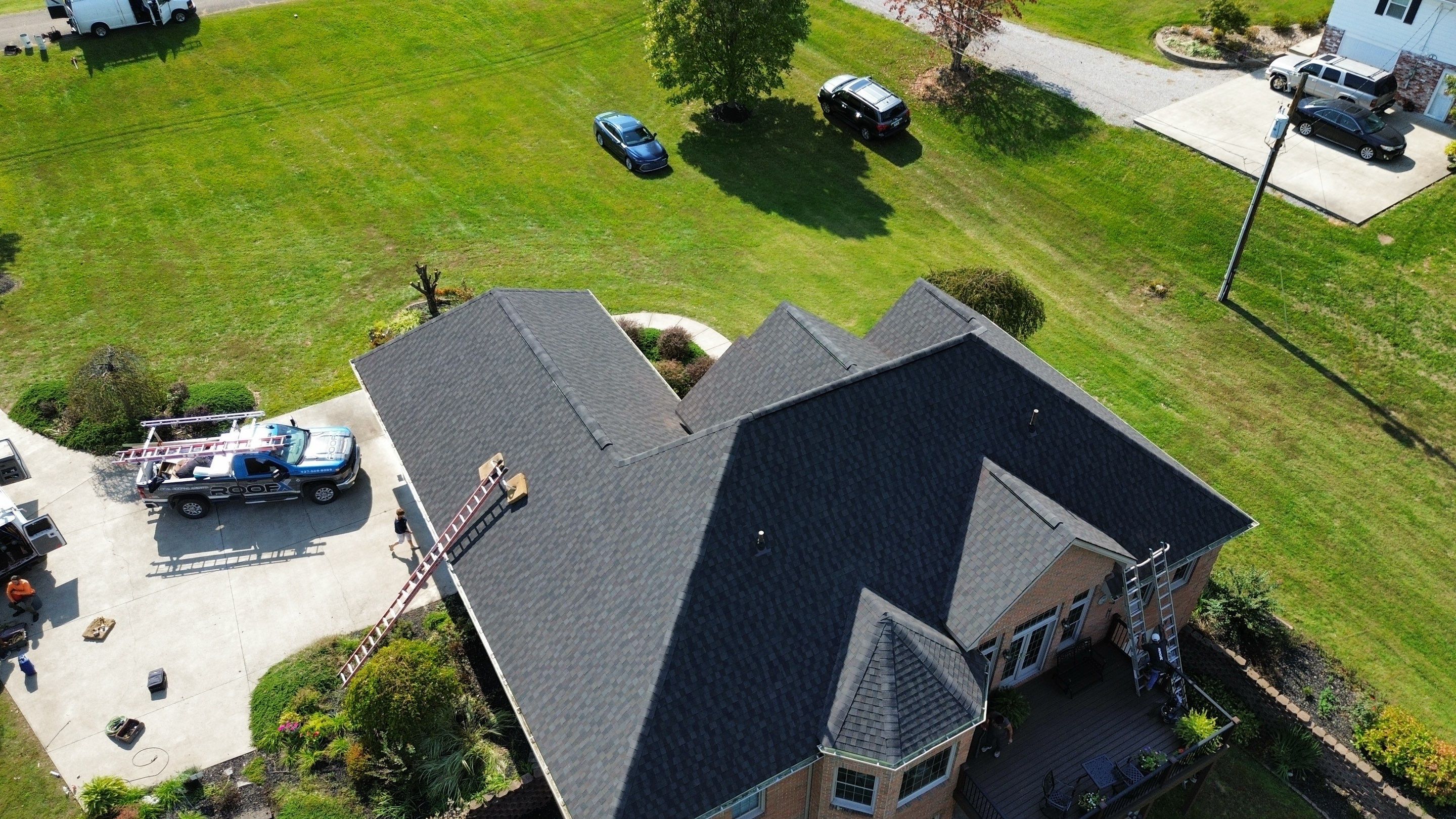 Residential Roofing Installation using Timberline HDZ Shingles - Appalachian Sky by RoofX 