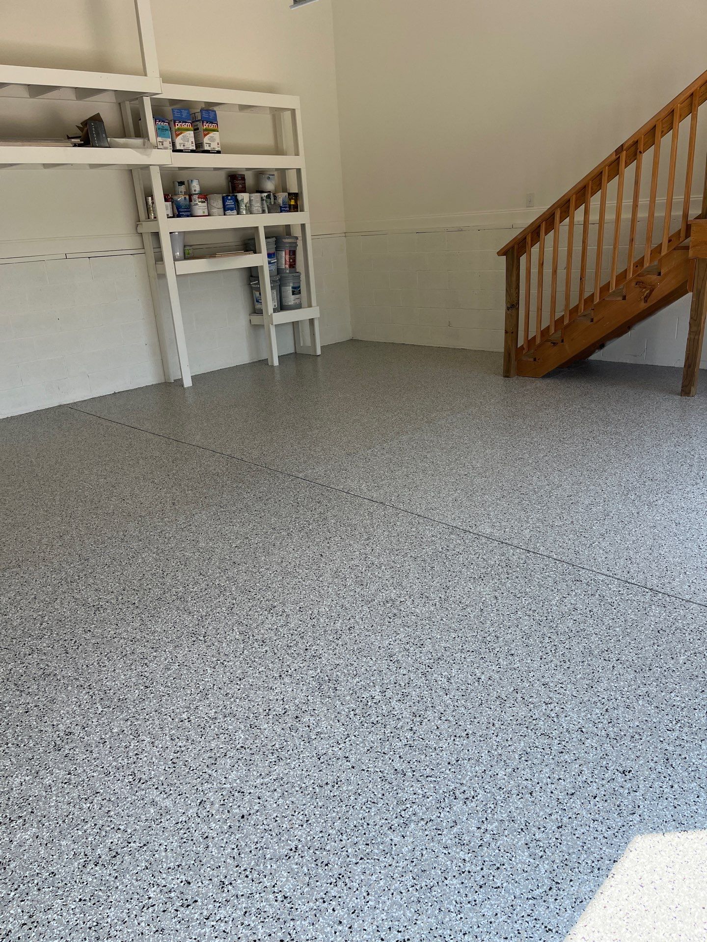 Garage Floor Coating using Cabin Fever by My Garage Floor Guys