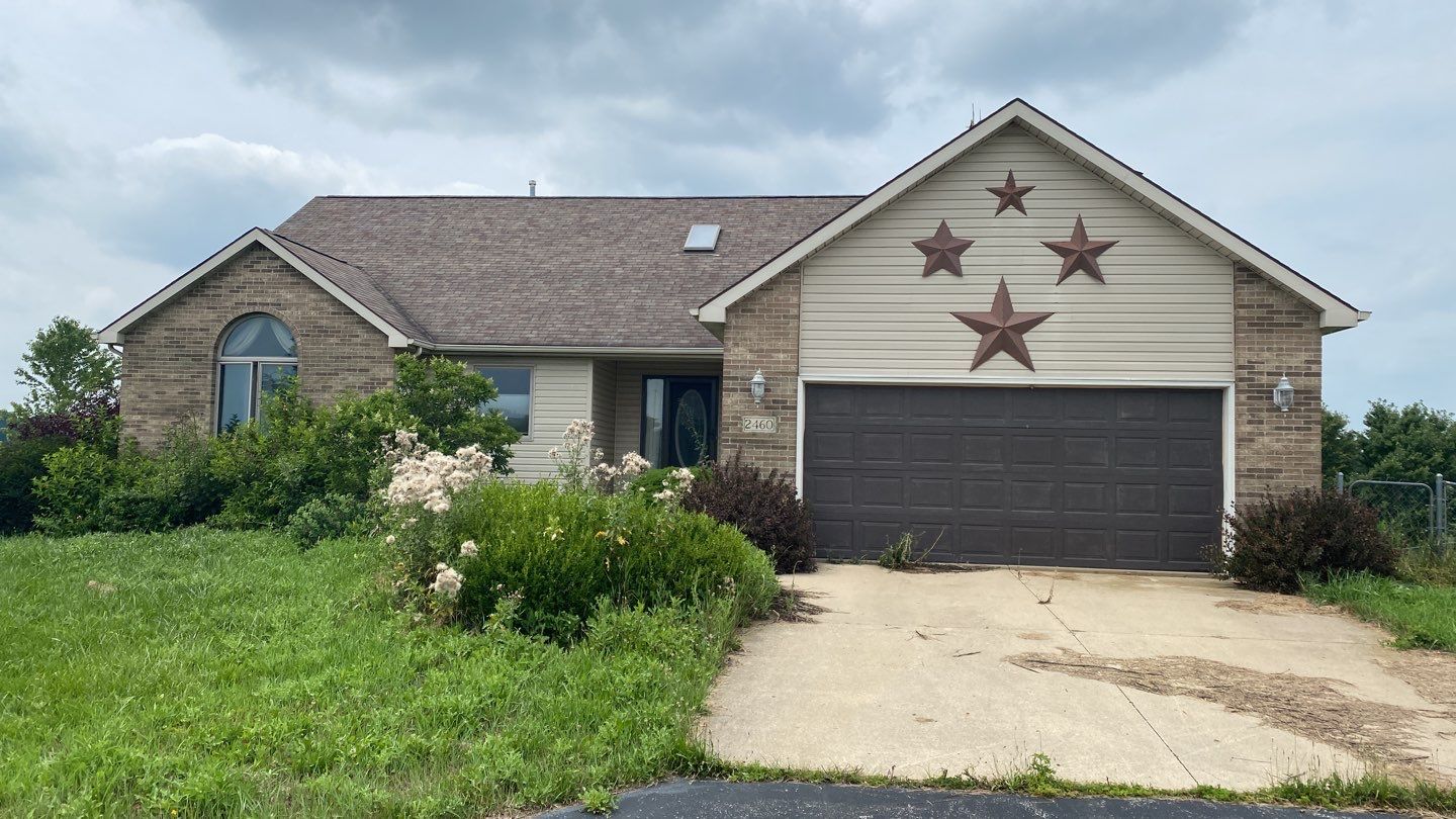 Slate Profile Metal Shingle Roof Replacement After Storm Damage in Columbia City, Indiana by 4Ever Metal Roofing