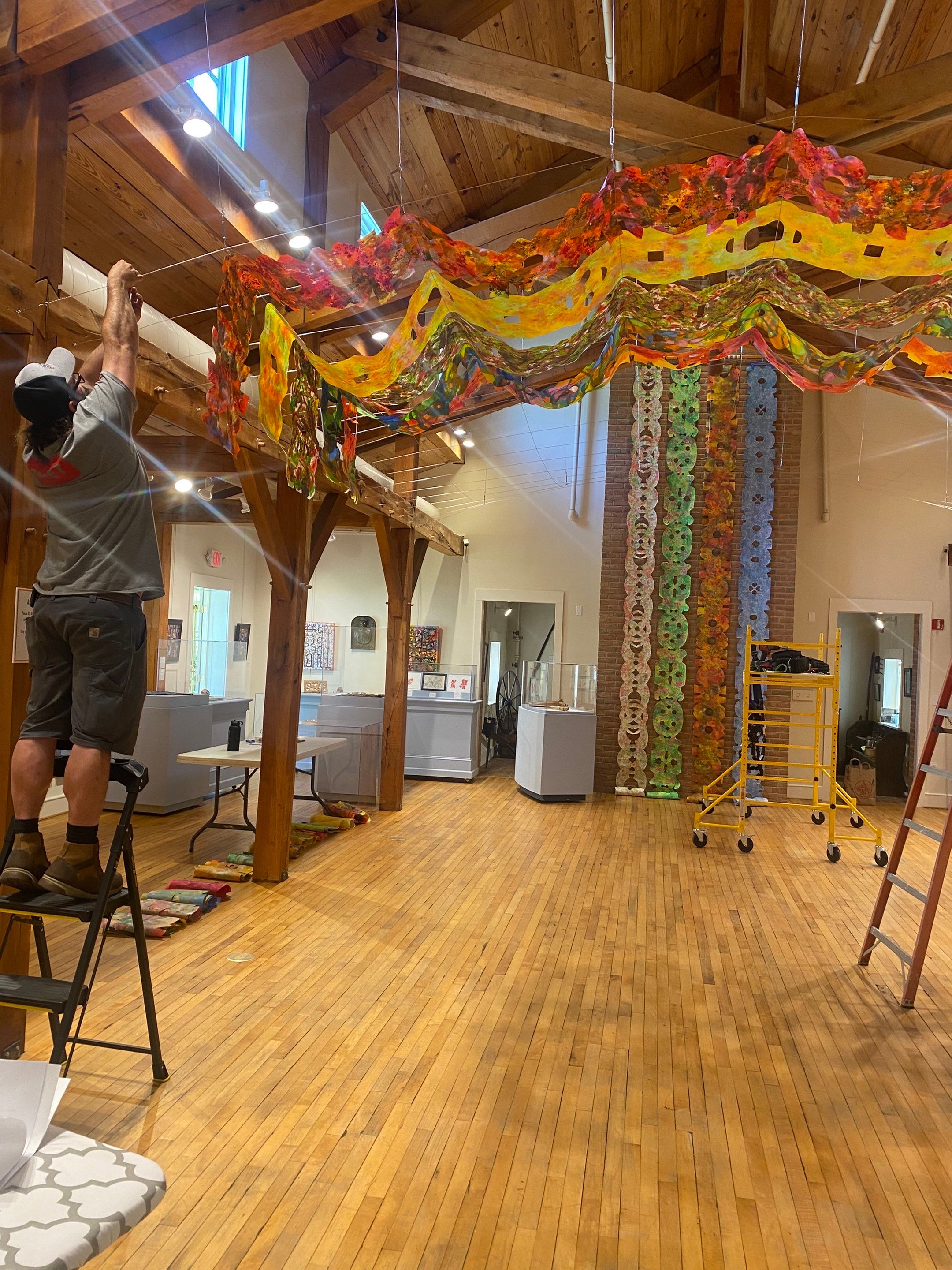 Indoor & Outdoor Art Installation by The Smet Companies, LLC