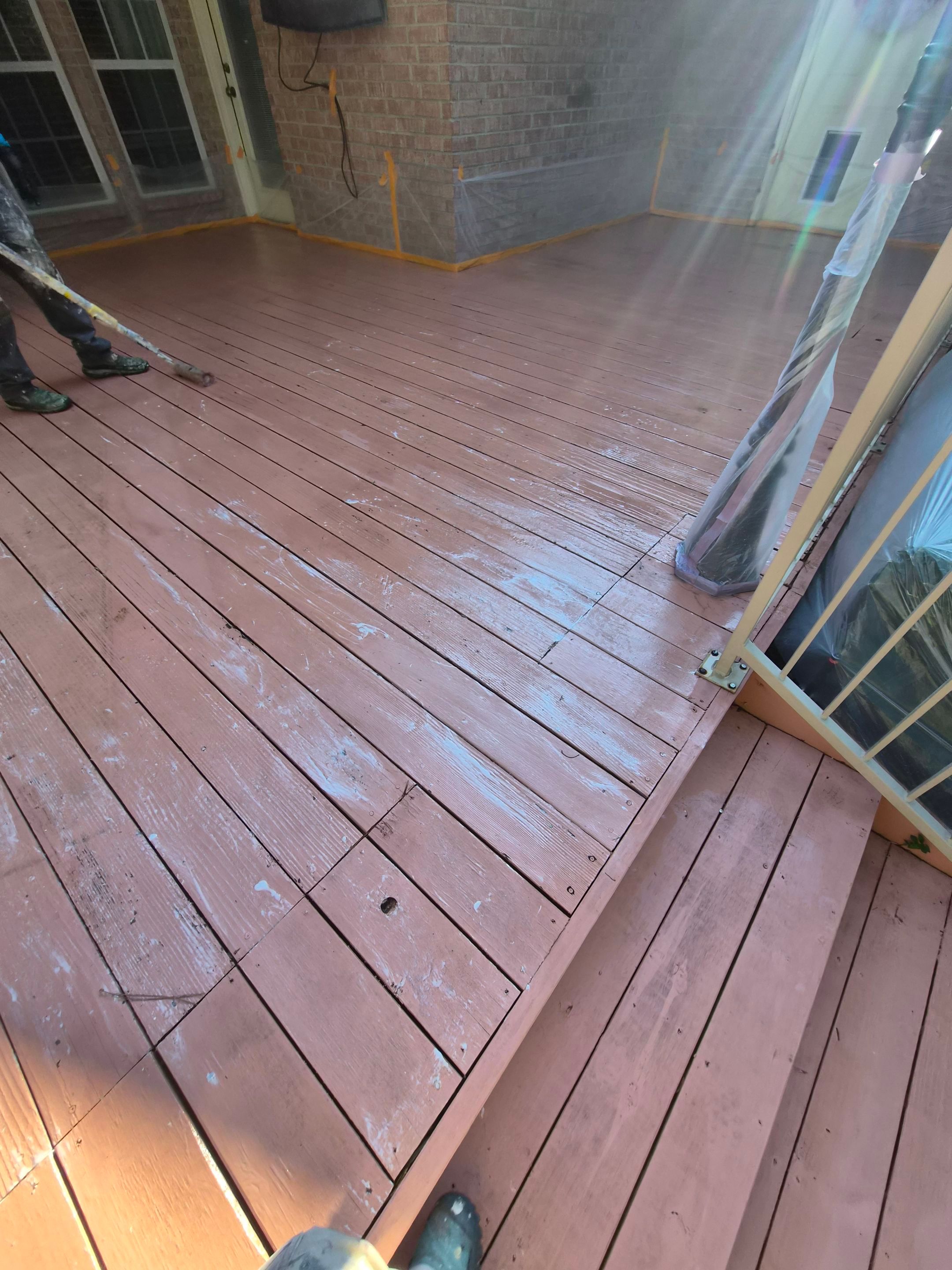 Tyler, TX Exterior Deck Staining & Color Refresh by Quality Coats Painting