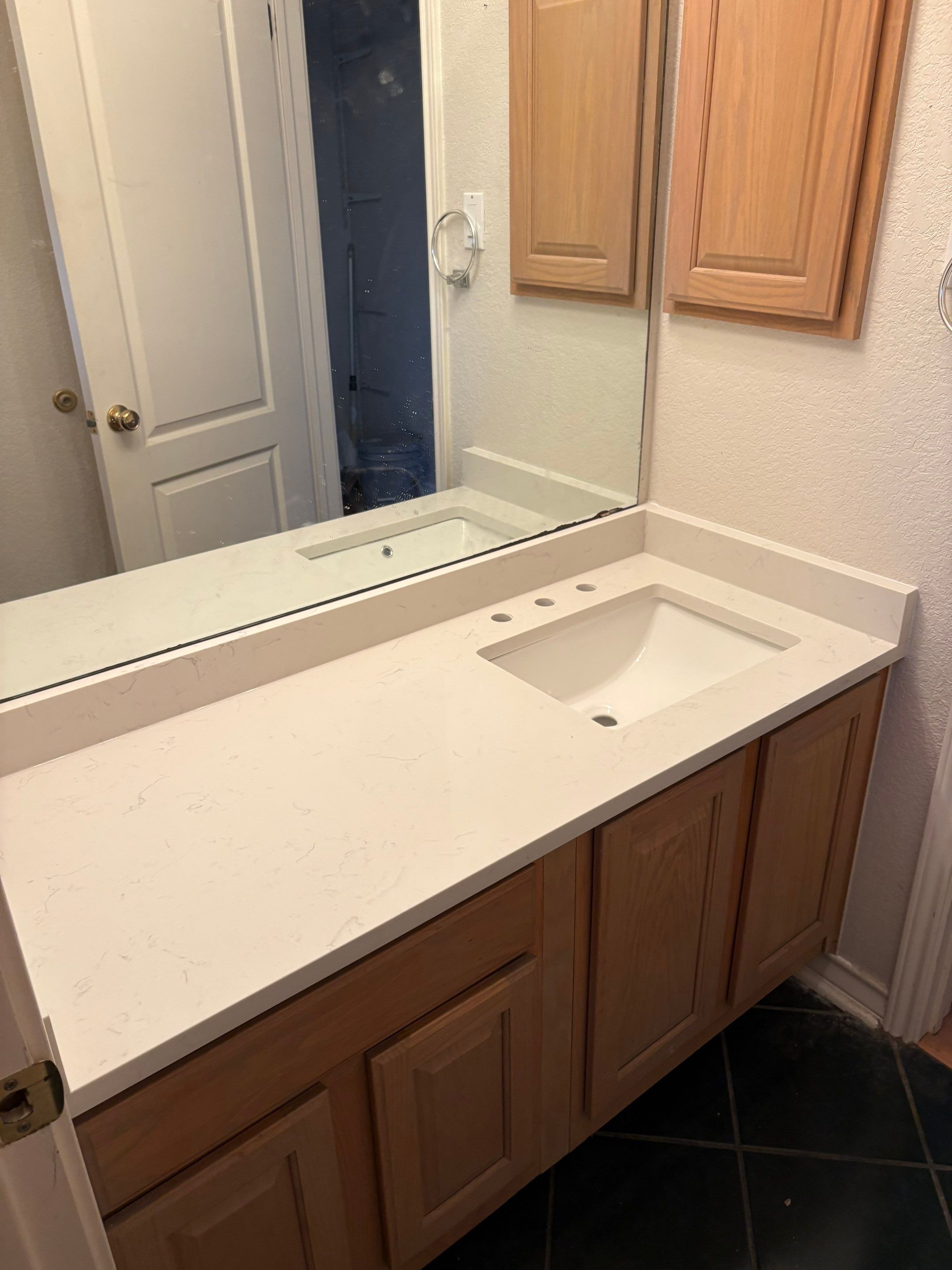 Kitchen and Bathroom Quartz Countertop Installation in Helotes by Mena stone surfaces