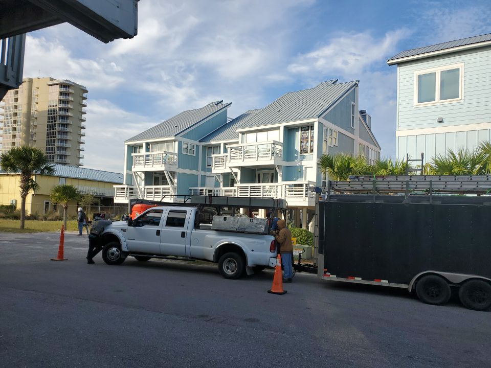 Commercial Roofing Installation using Metal roofing by American Roofing & Construction LLC