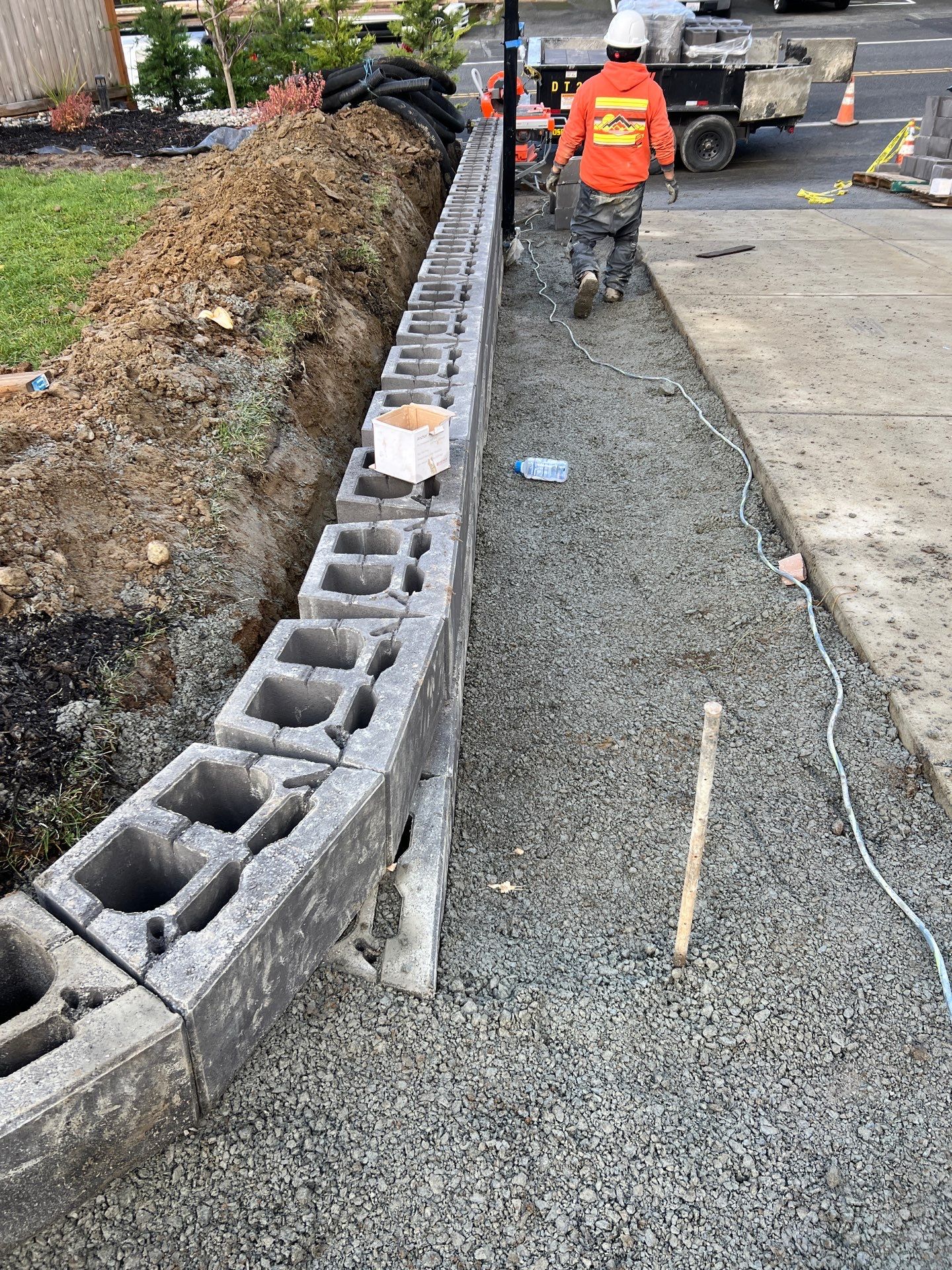 Retaining Wall & Concrete Patch Repair | Everett  by Jireh Asphalt & Concrete Inc 