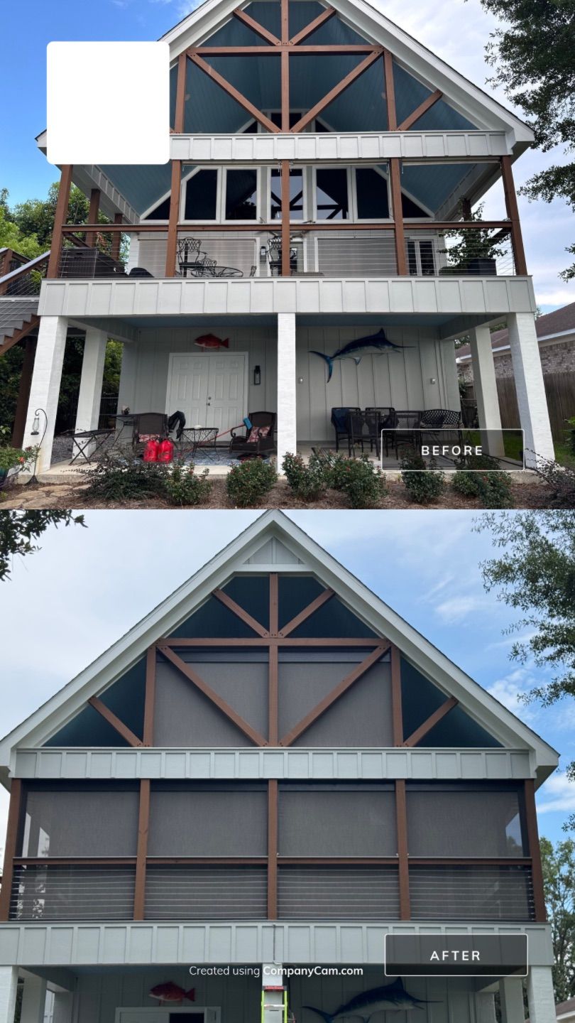 Project in Theodore by Grizzly Window Treatments