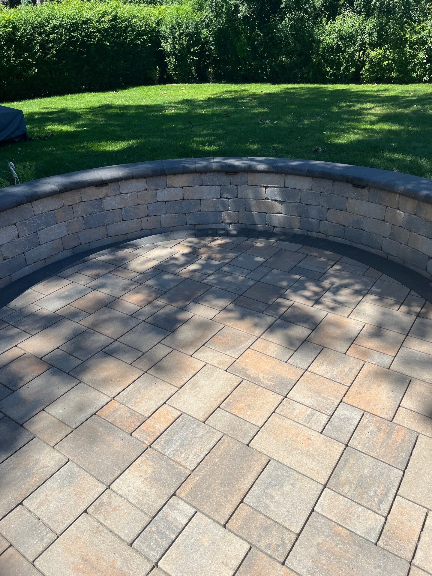 Brick paver repair, cleaning and sealing by Northern Power Washing LLC.